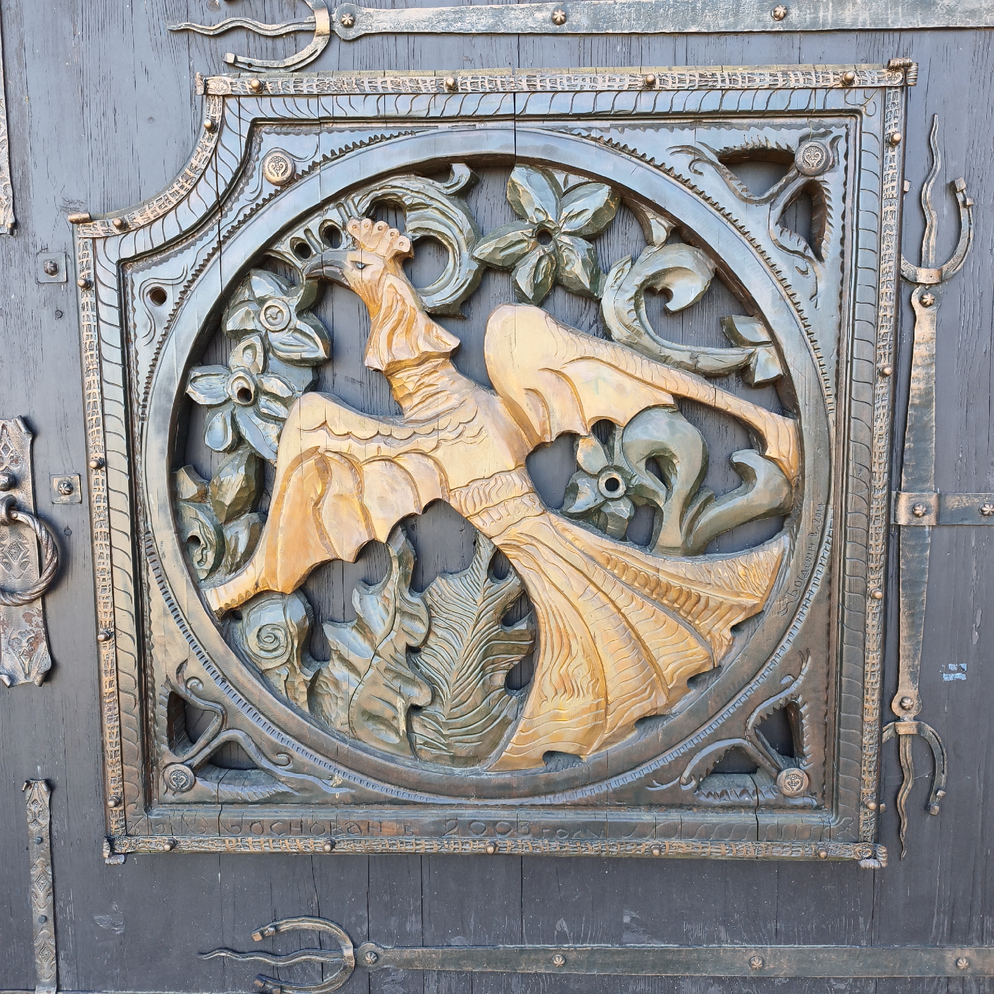 Architectural details documented in rural Belarus village