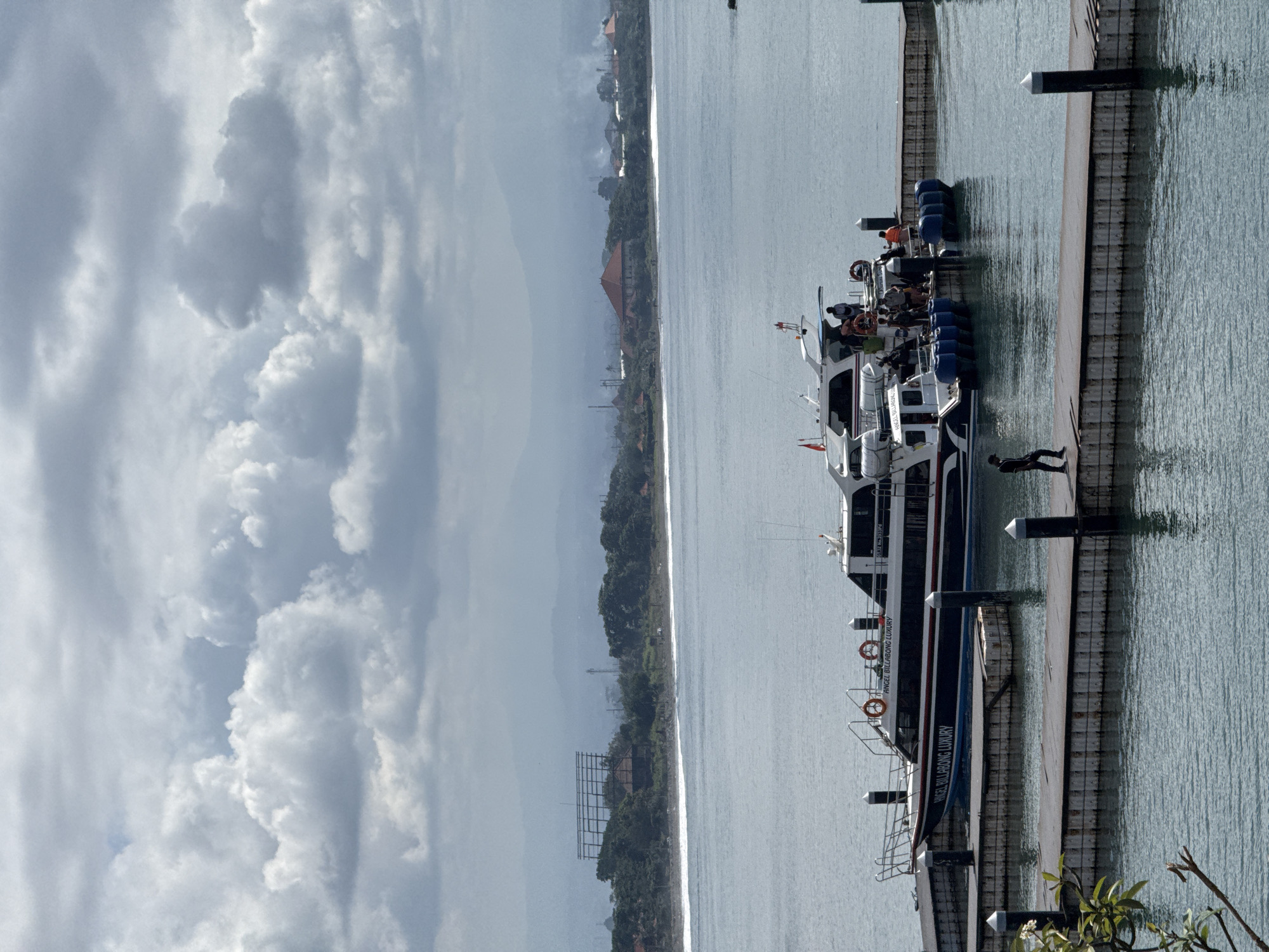 Early morning harbor and sculpture documentation in Denpasar, Indonesia