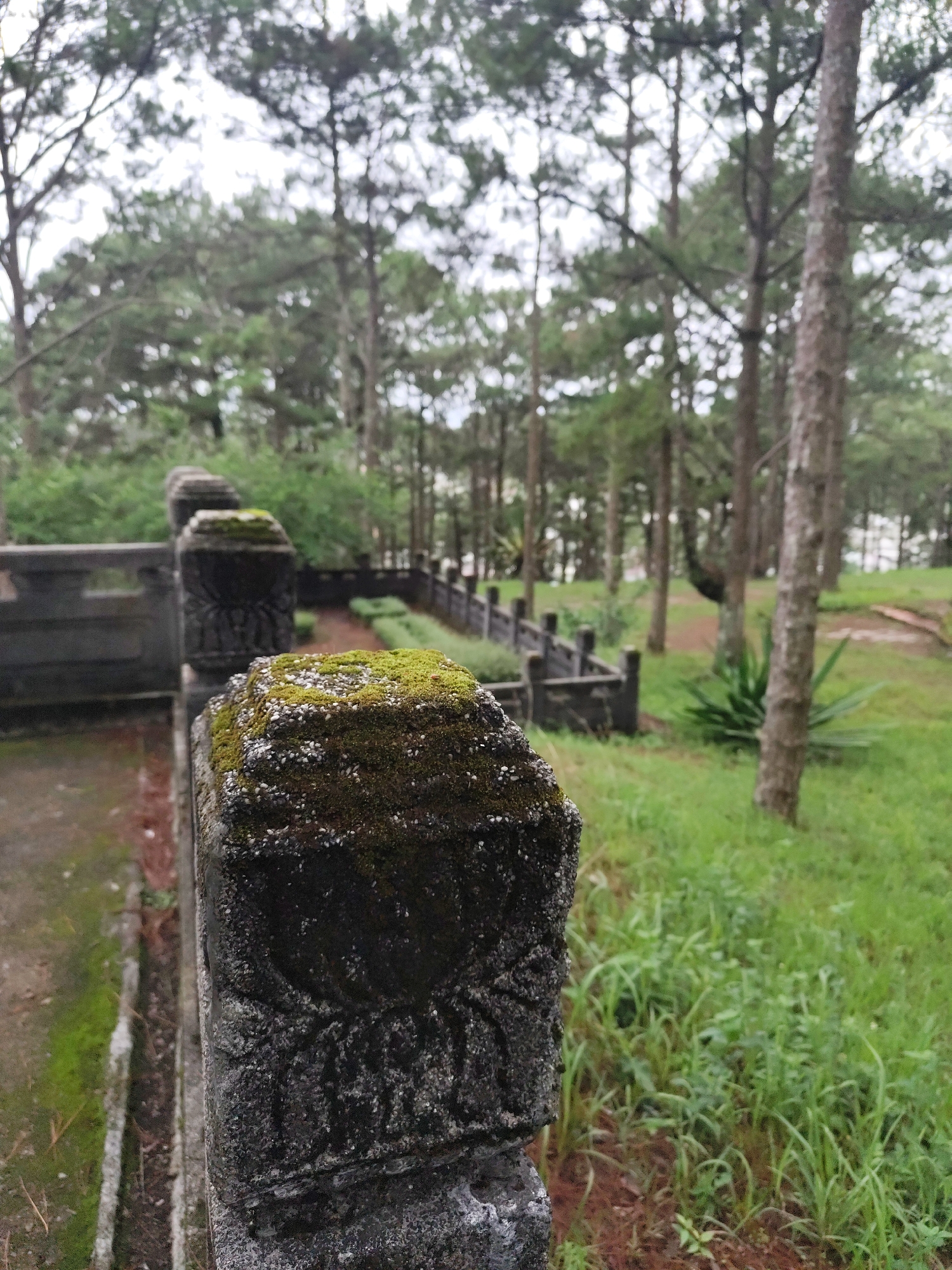 Early morning visit to historic stone shrine in Đà Lạt