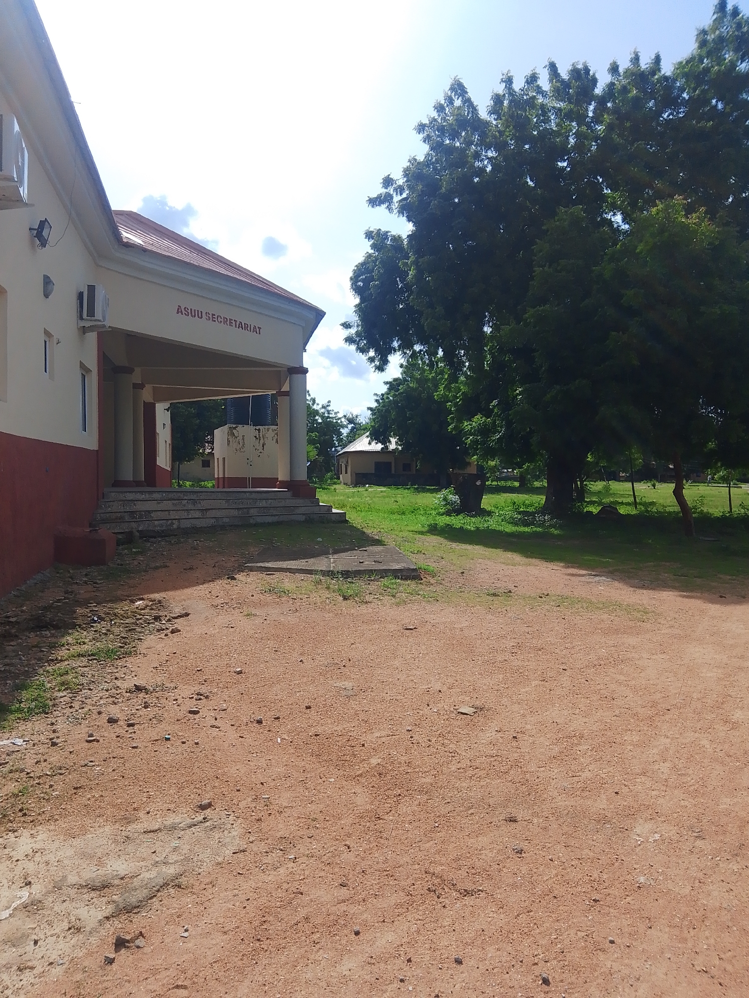 Inside and around Taraba State University's Faculty of Education, Jalingo