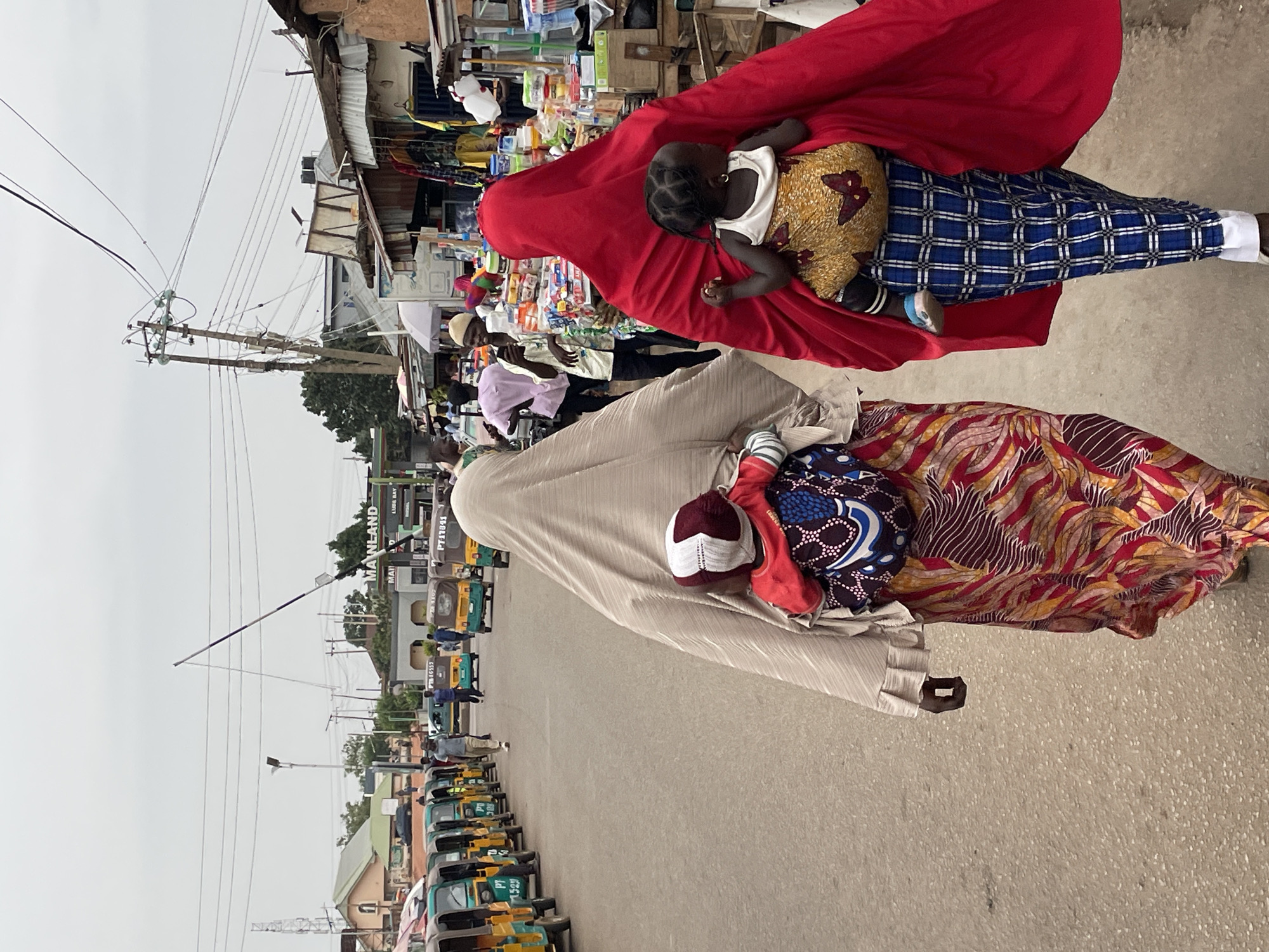 Daily life unfolds in Jos Nigeria streets