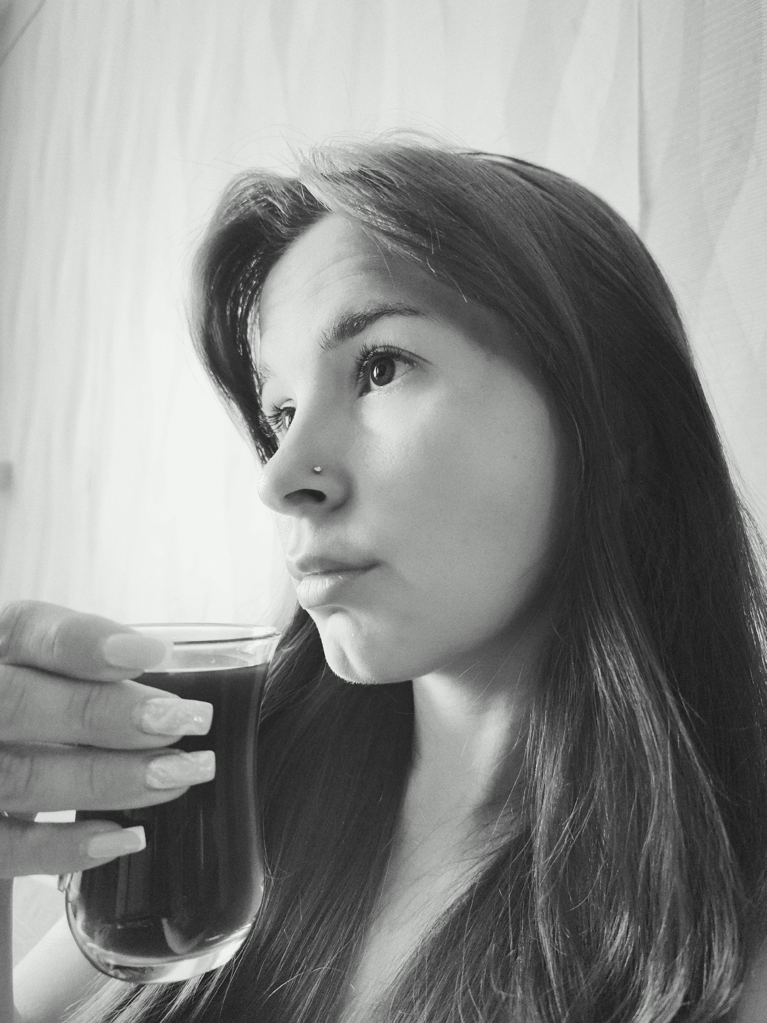 Woman's Morning Routine Captured in Foki, Russia