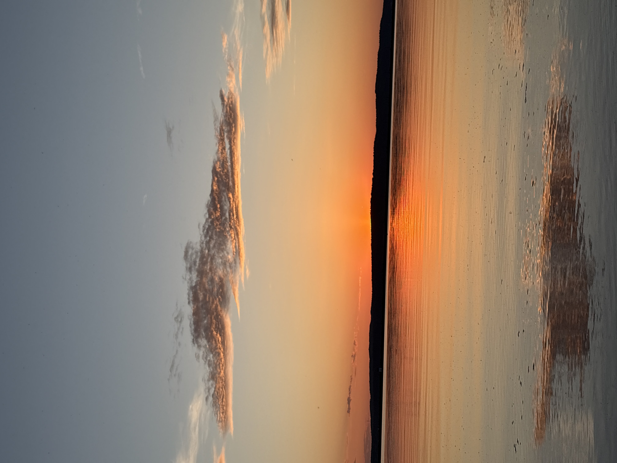 Sunset gathering documented at Chaikovsky waterfront, Russia