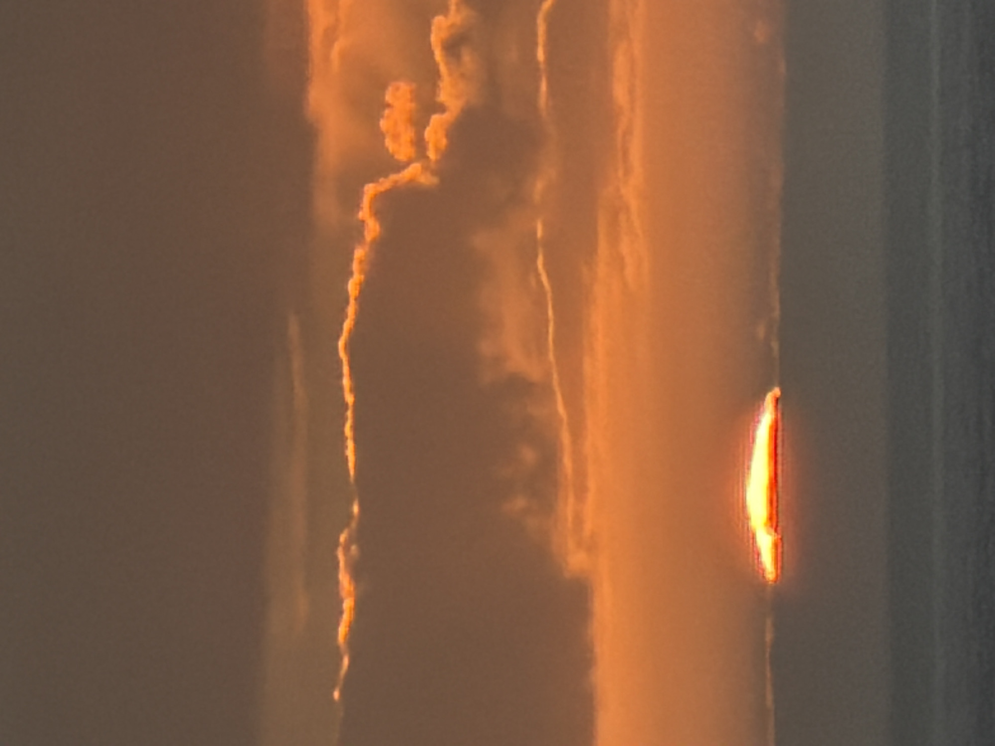 Dramatic sunset captured by witnesses over Cape Town ocean