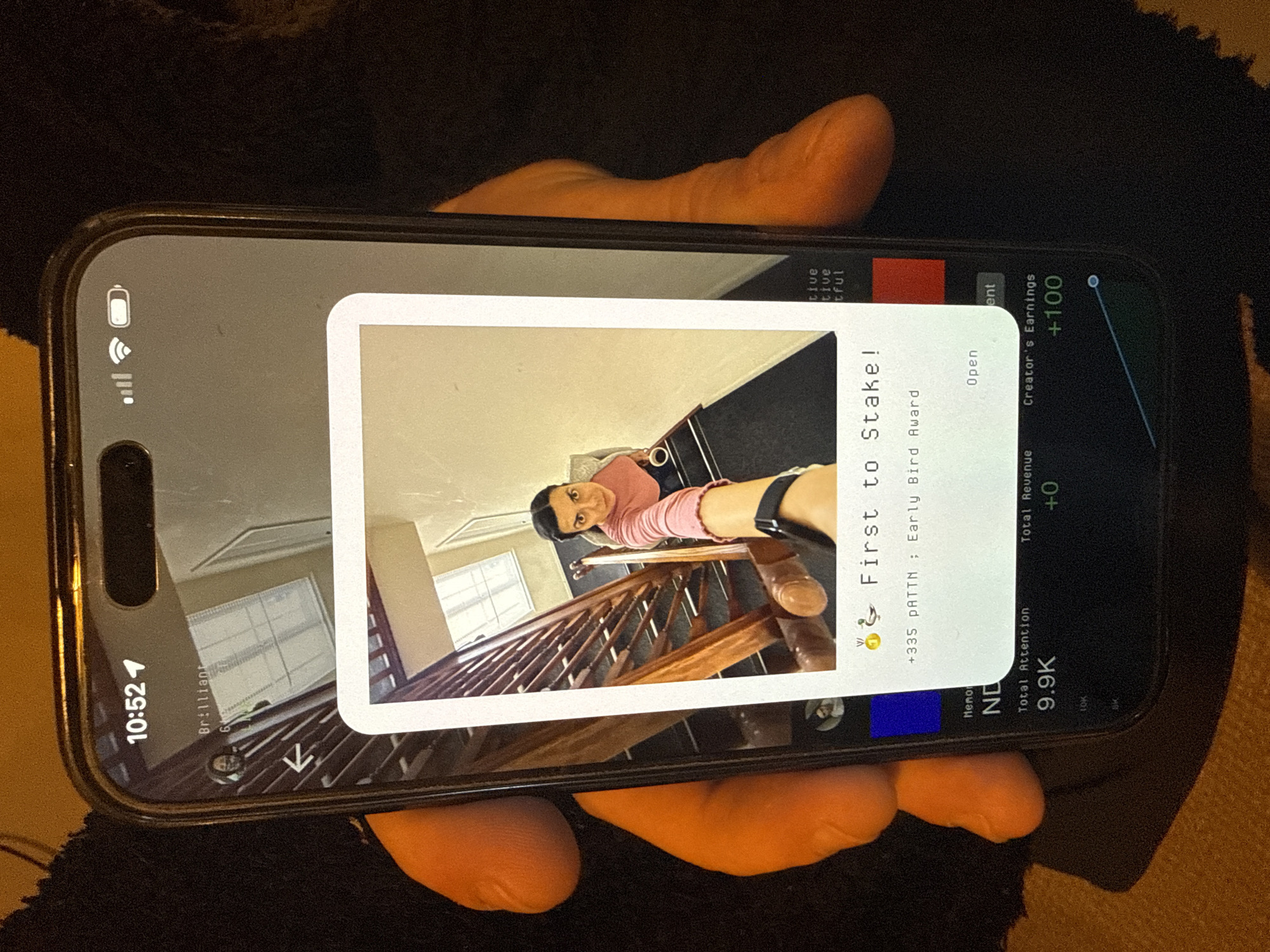 Great Yarmouth resident views early bird promotion on smartphone