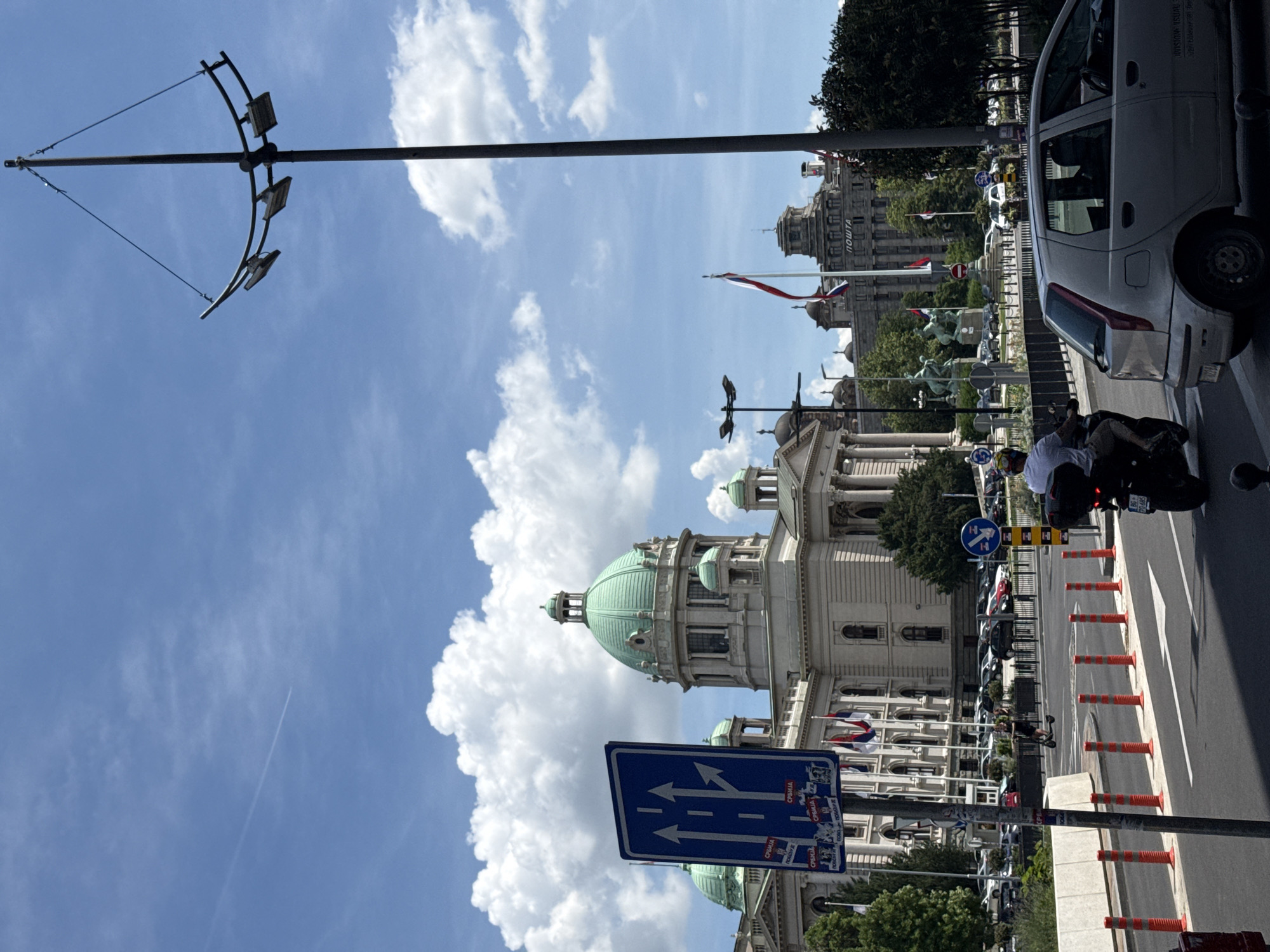 Morning tour of Belgrade's civic center landmarks
