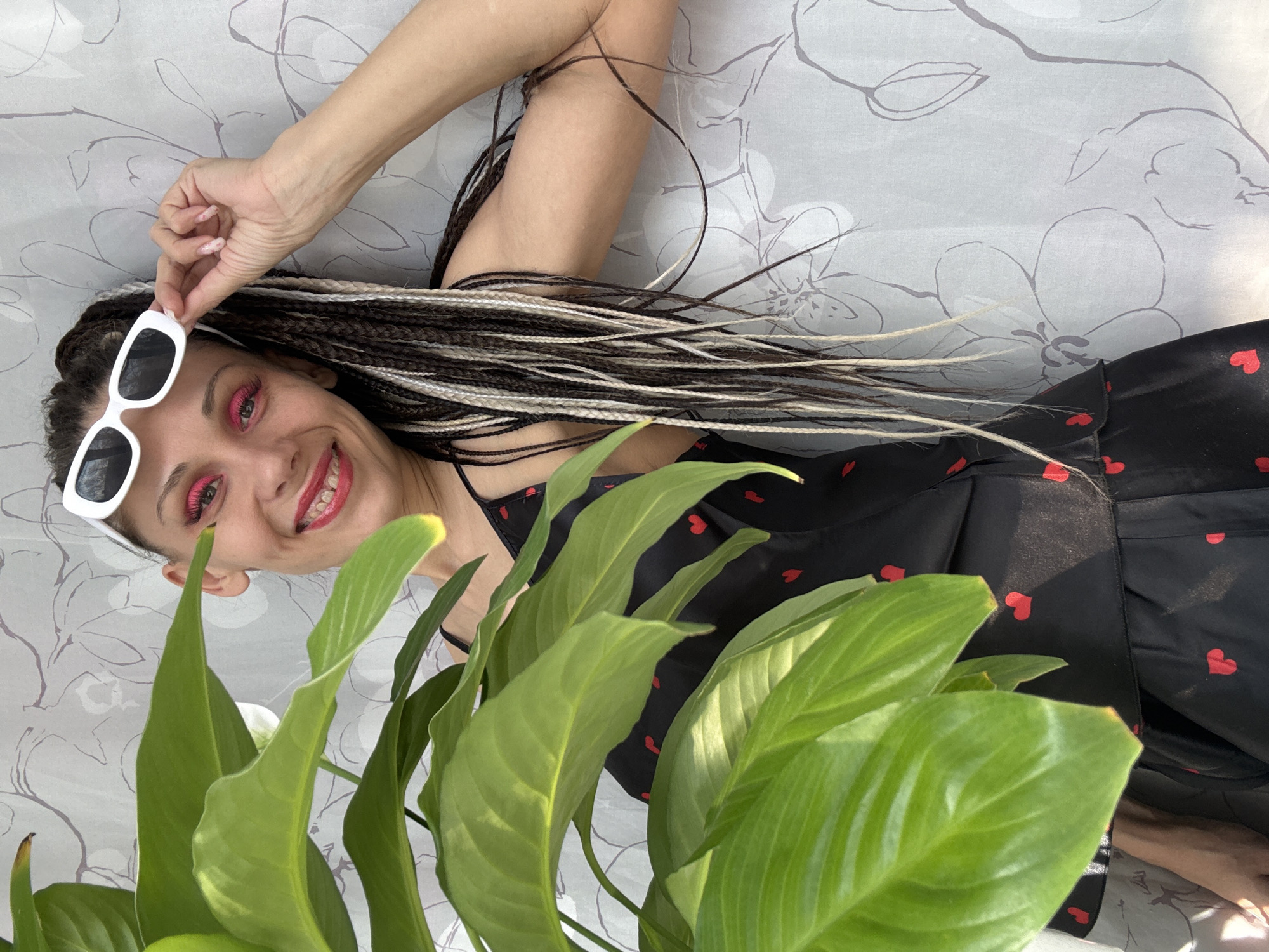 Woman photographed in portrait session in Rusanovo, Russia