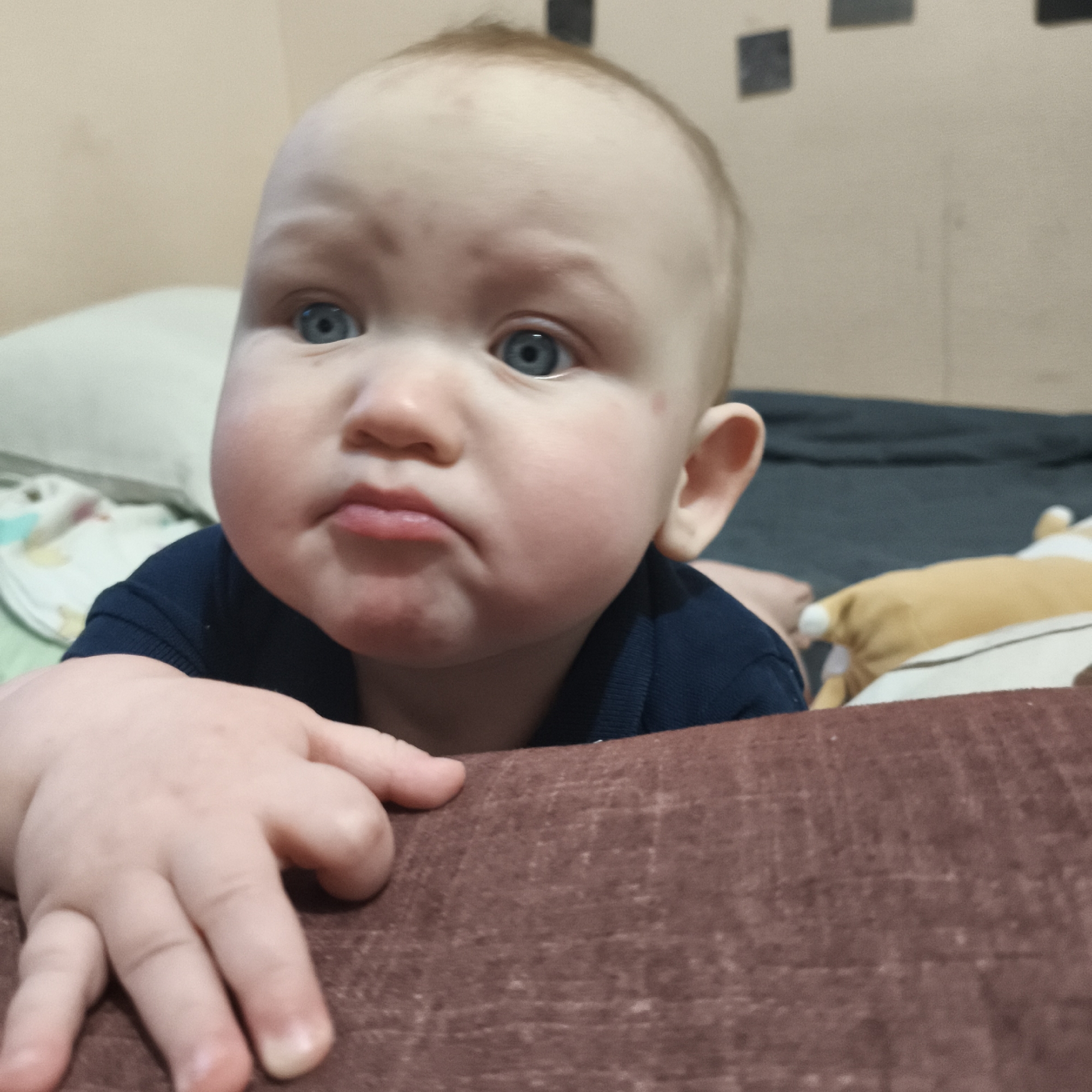 Domestic scenes captured including baby and residential setting