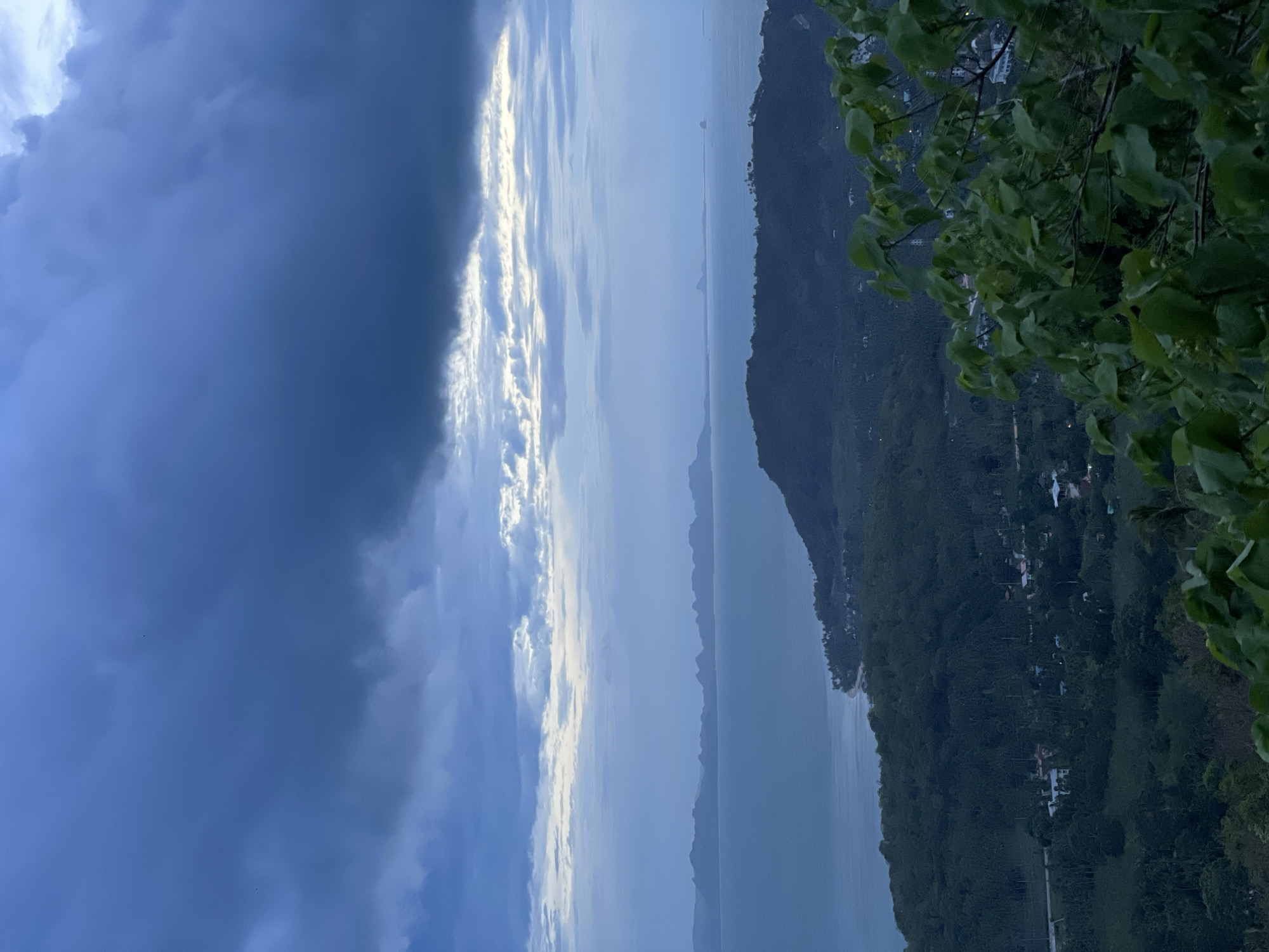 Overcast coastal view documented in Baan Thong Krut, Thailand