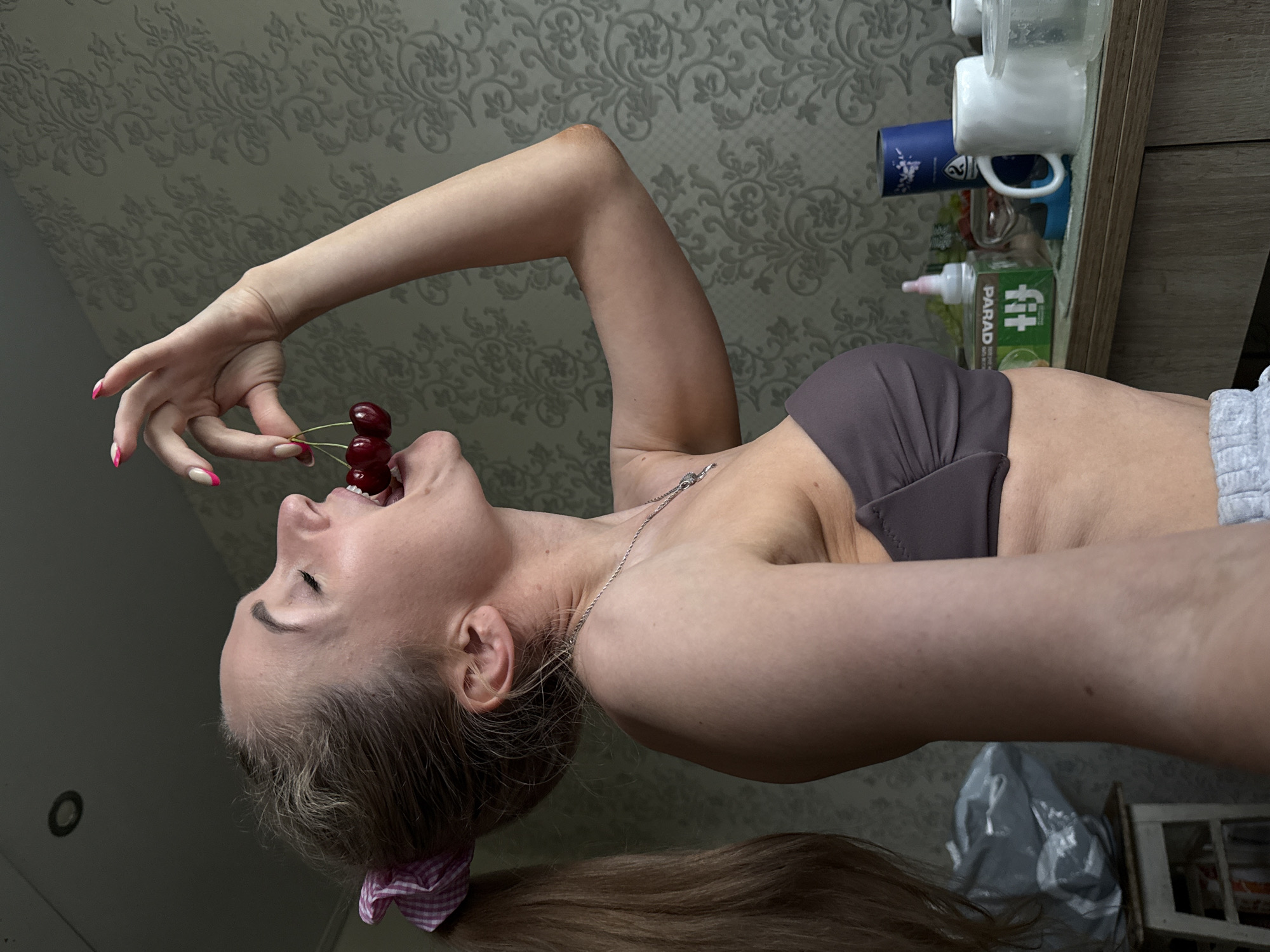 Young women share casual moments in Chaikovsky, Russia