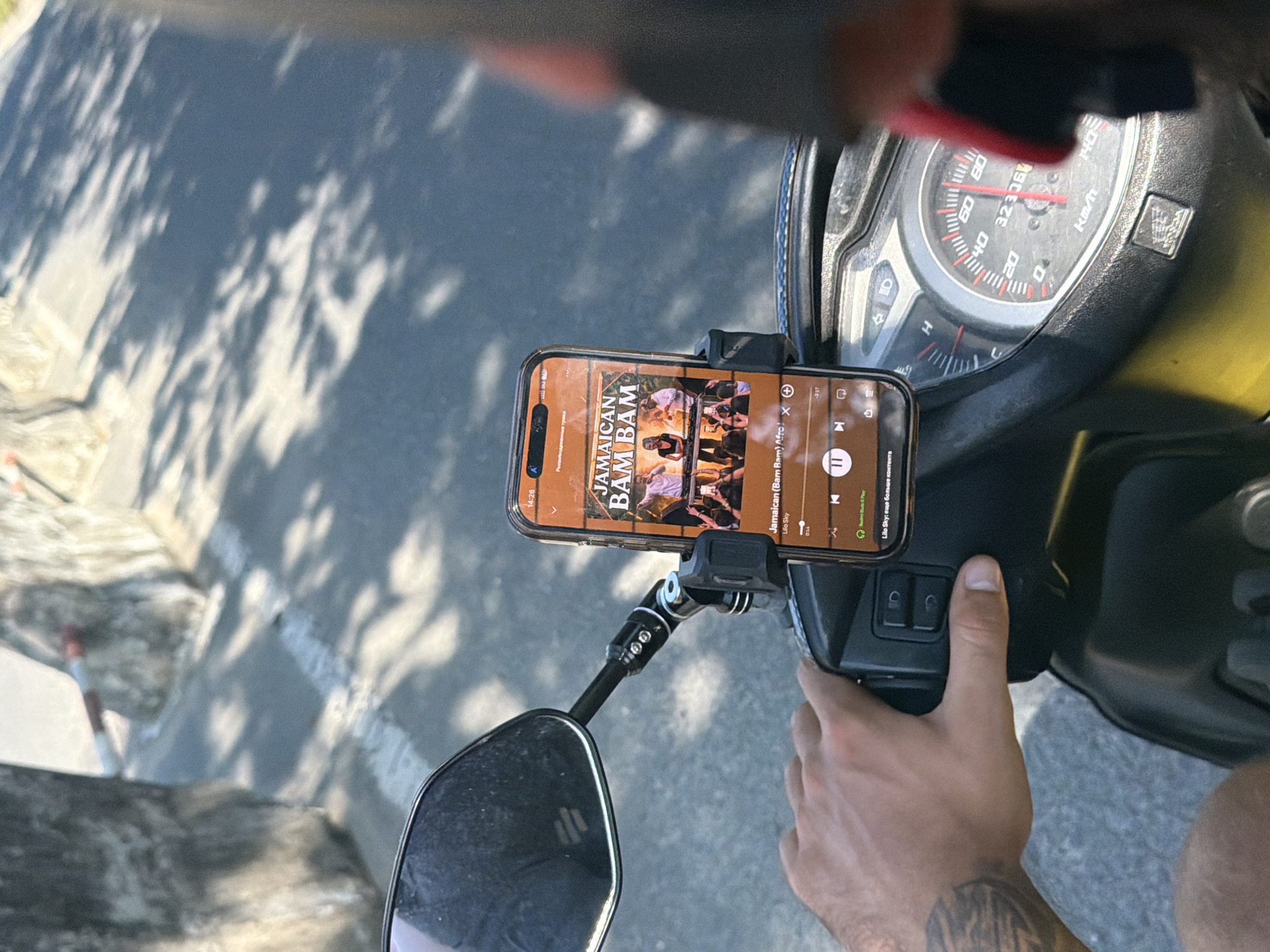 Motorcycle ride through Nam Nha Trang Ward residential streets