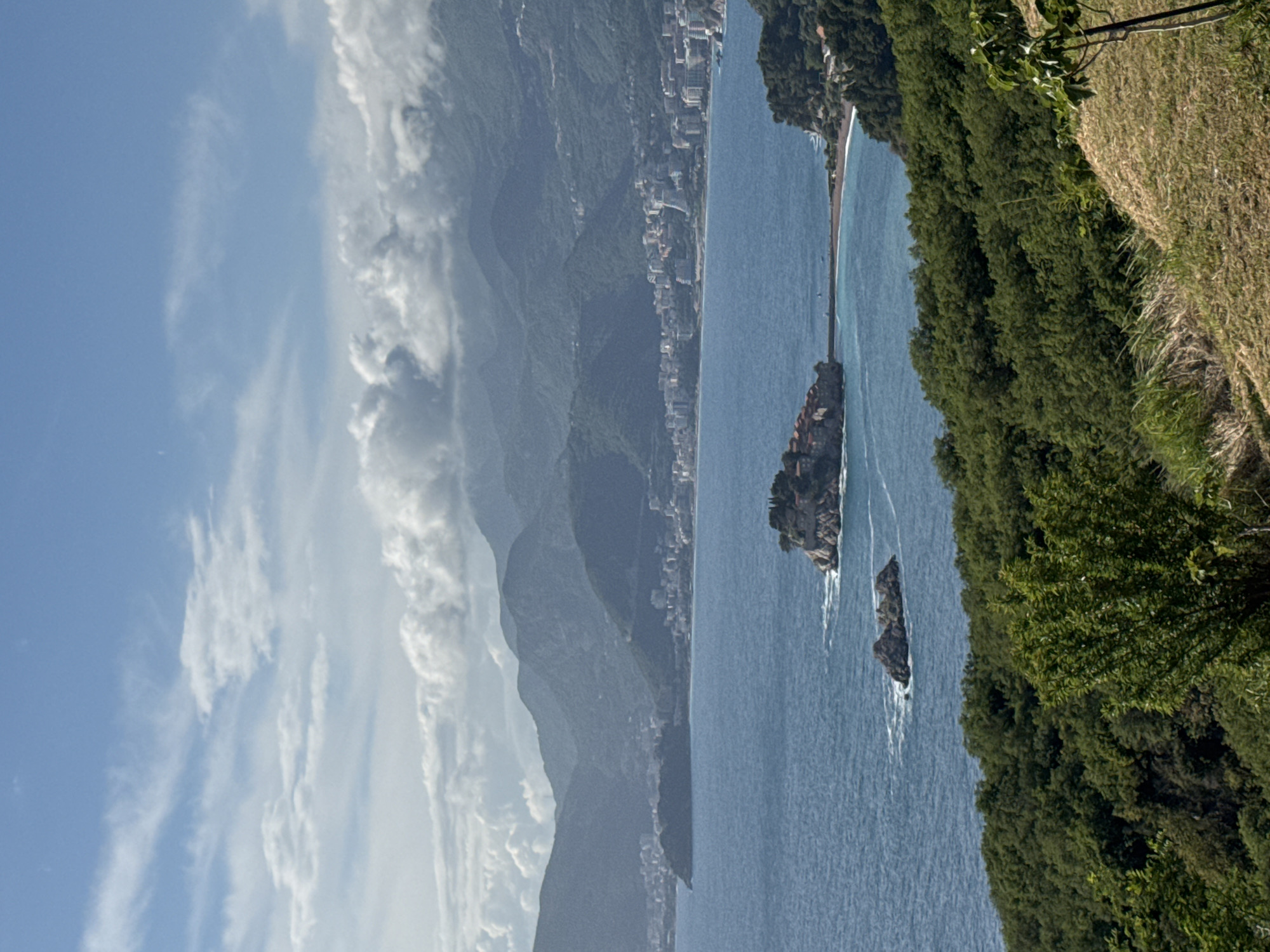 Coastal views documented in Blizikuće, Montenegro