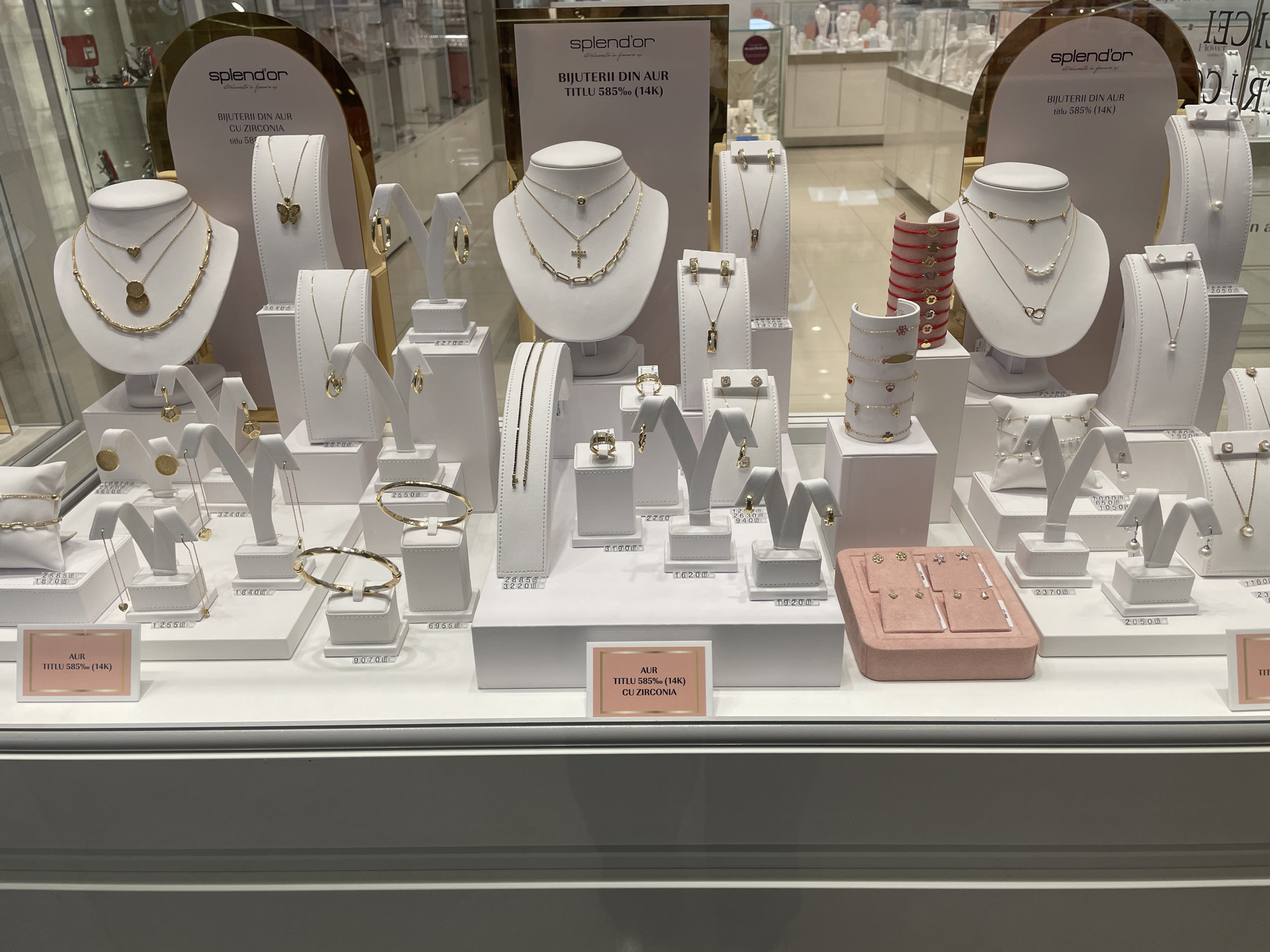 Shopping tour through Iași retail district and mall displays