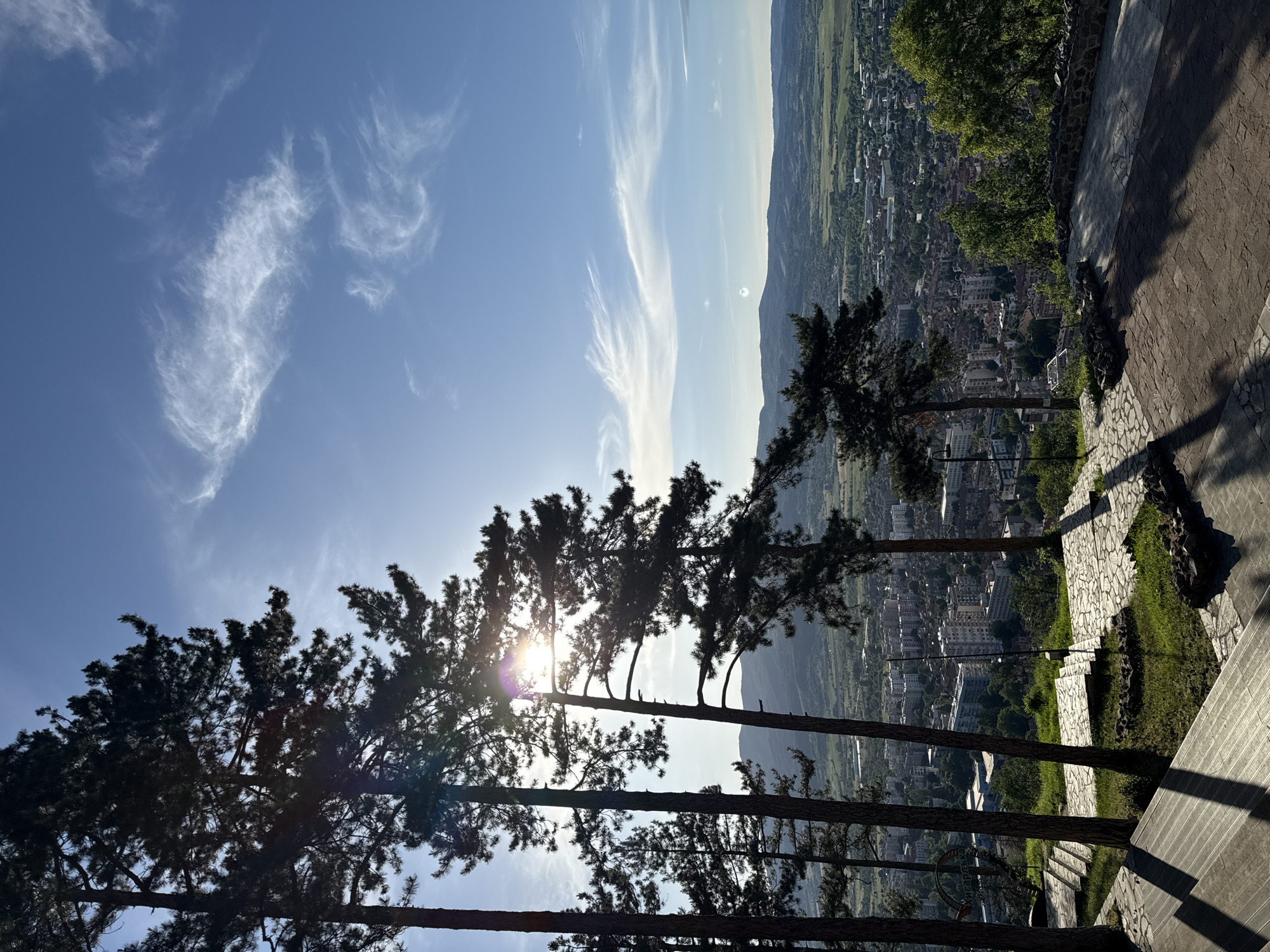 Scenic overlook view documented in Kyustendil, Bulgaria