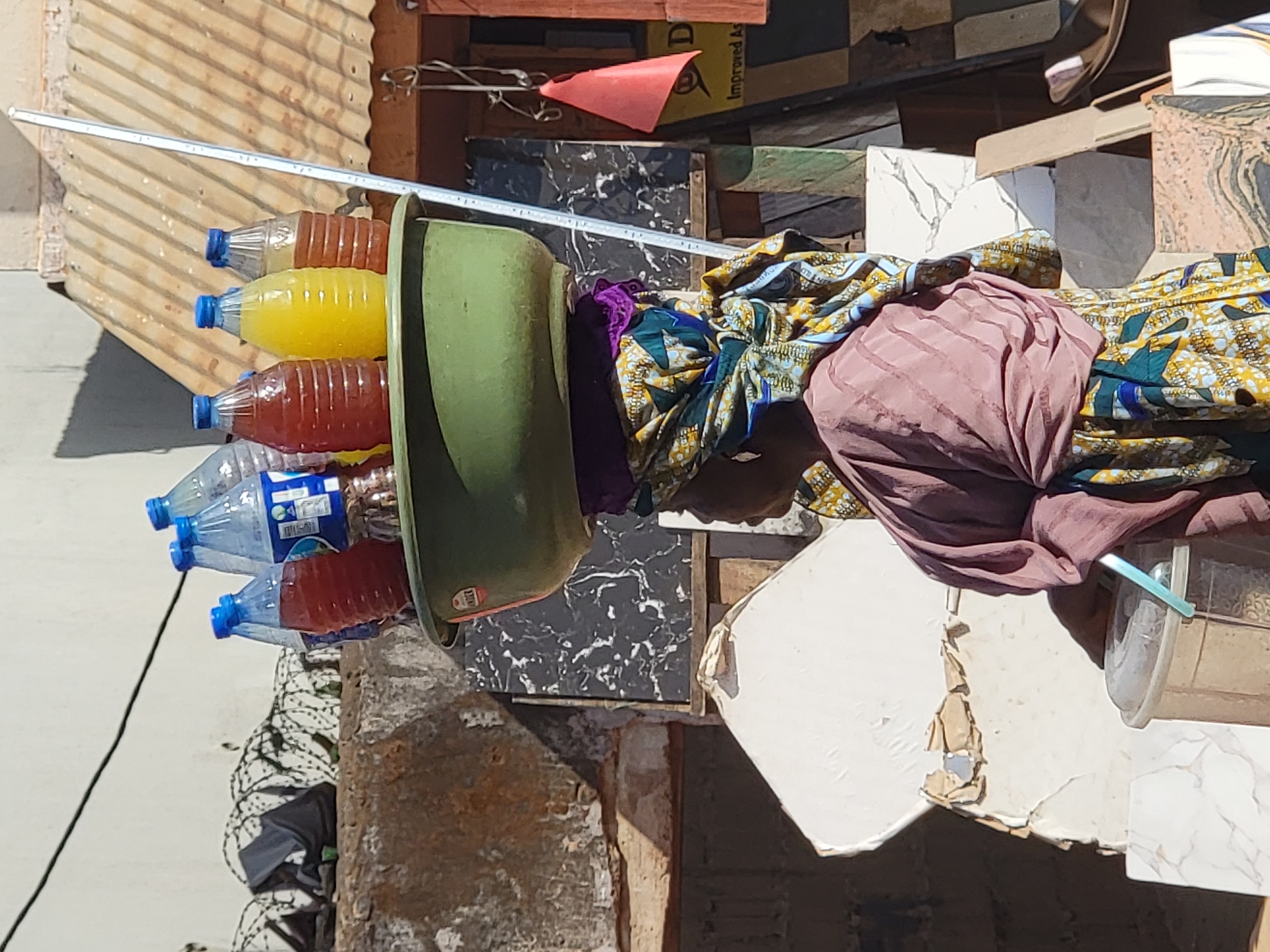 Daily life documented in Maiburiji, Nigeria street scenes