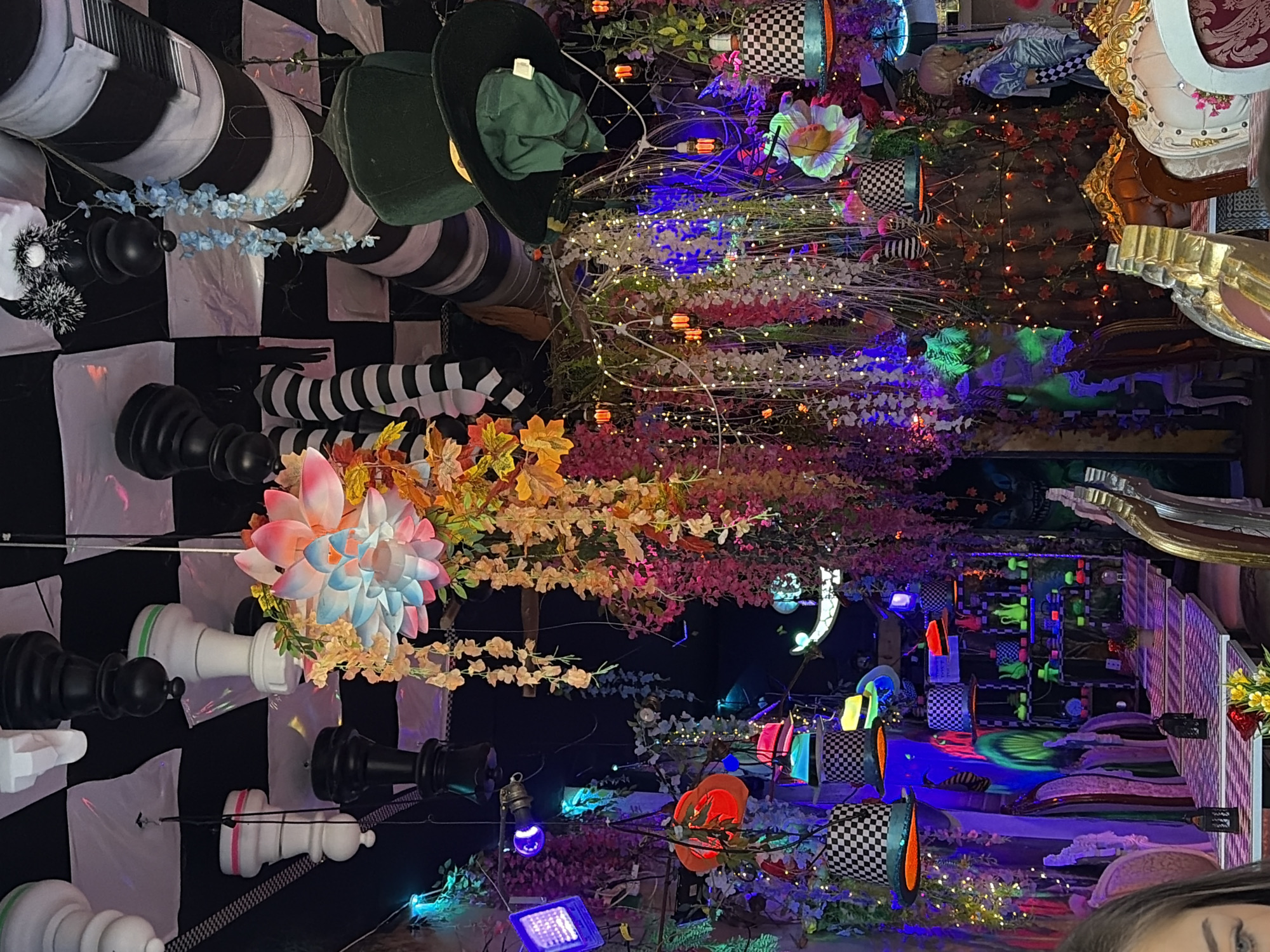 Milan cafe patrons gather at vibrant themed venue
