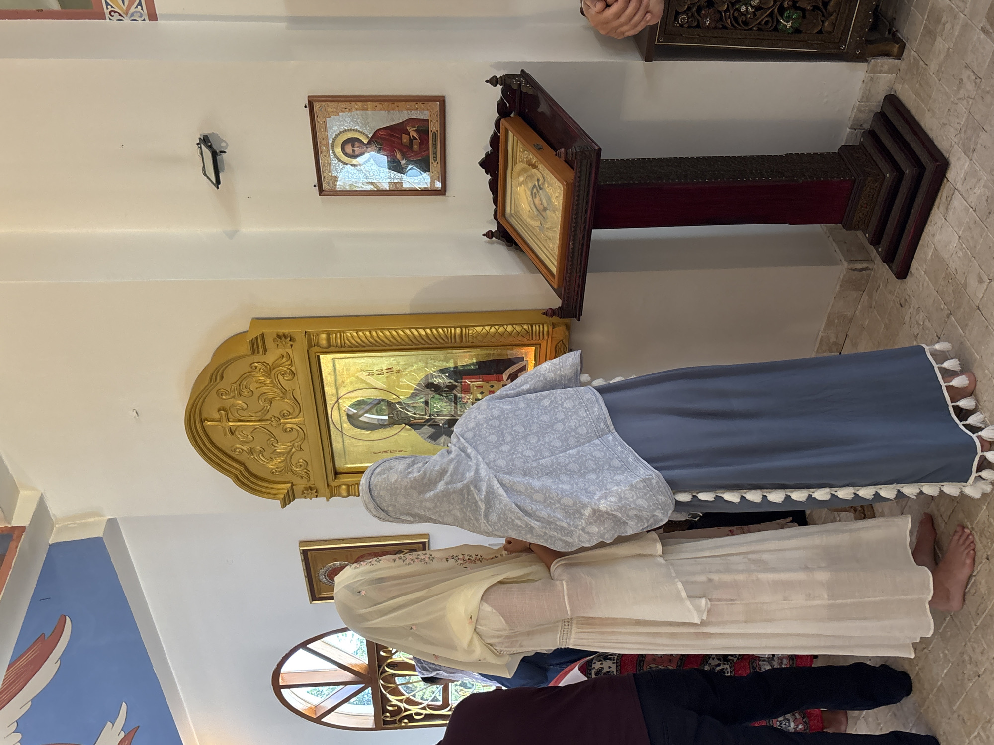 Orthodox church service documented on Ko Samui, Thailand
