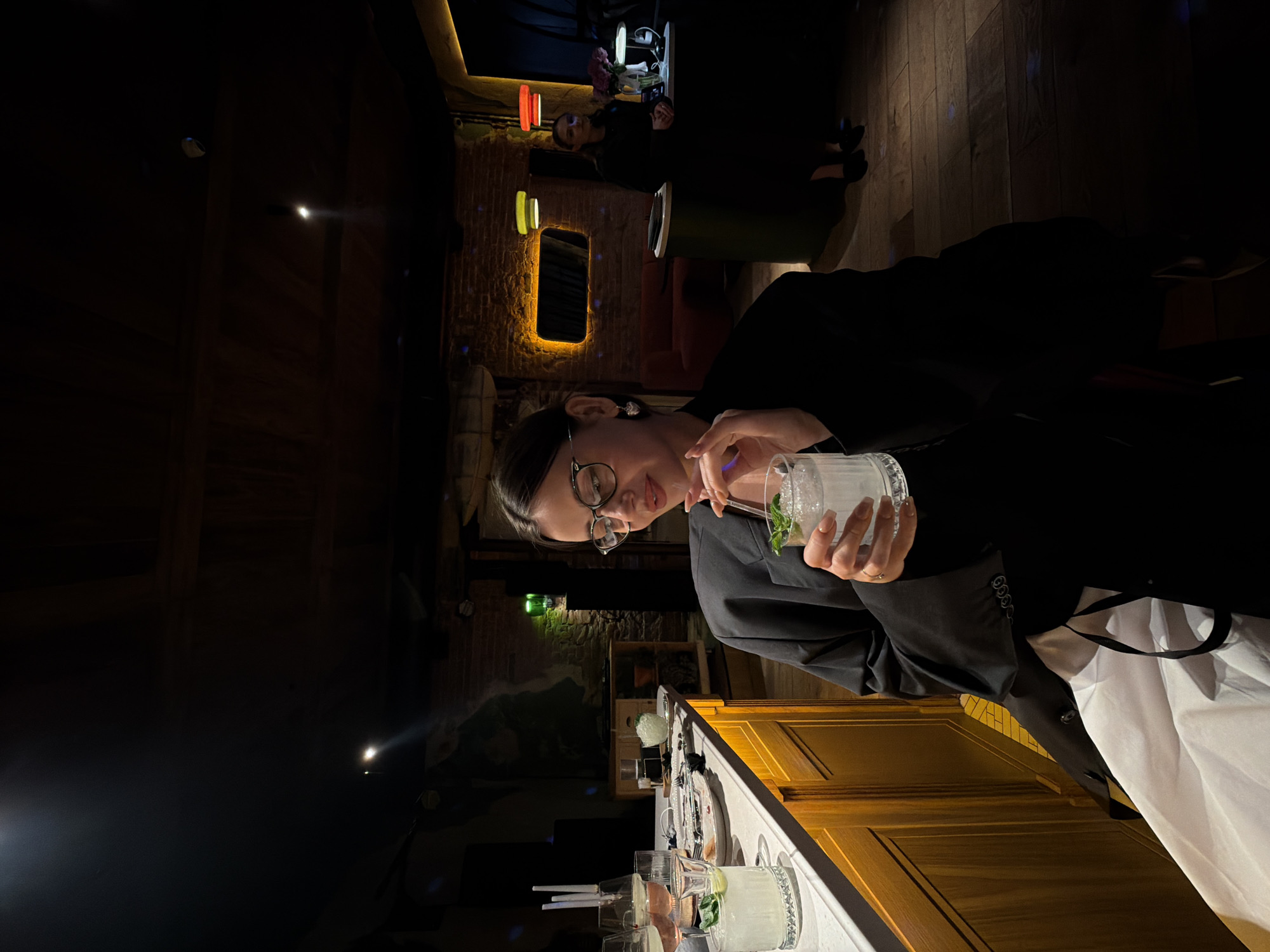 Drinks and downtime at a Krasnoyarsk bar