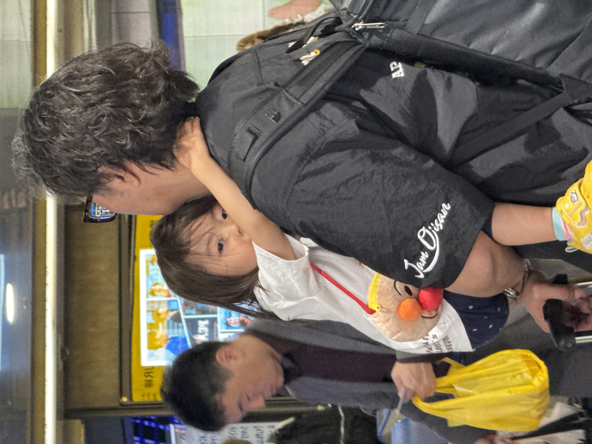 Early morning travel scenes captured at Fukuoka transit hubs