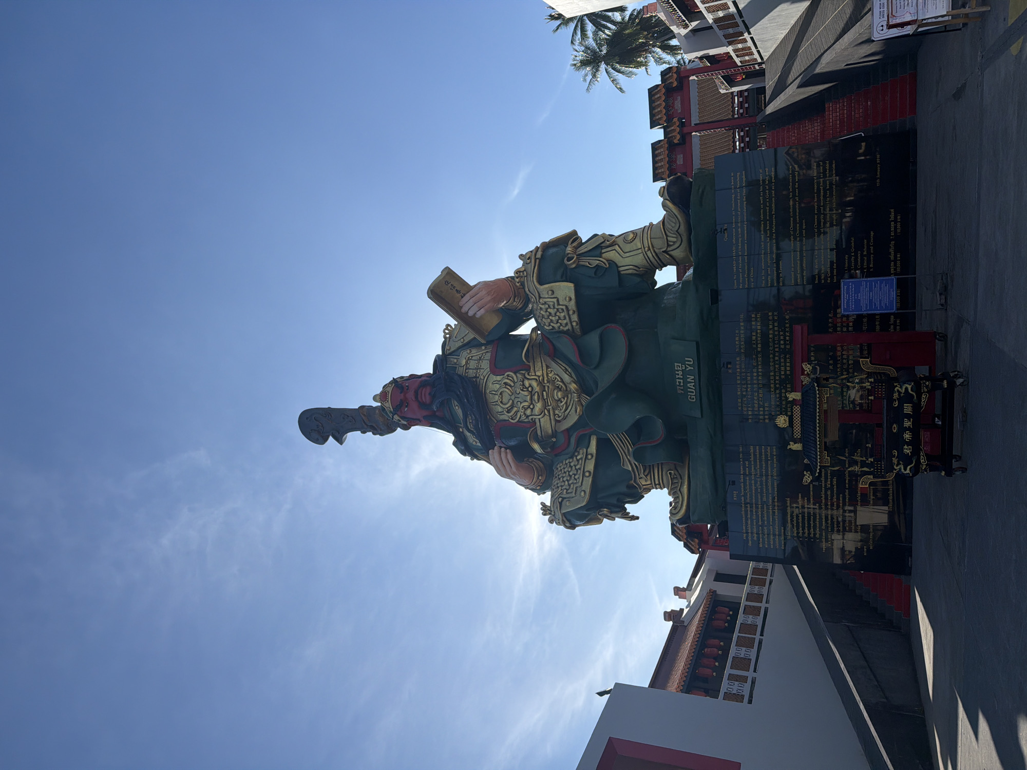 Guan Yu shrine and cliffside temple complex, southern Thailand