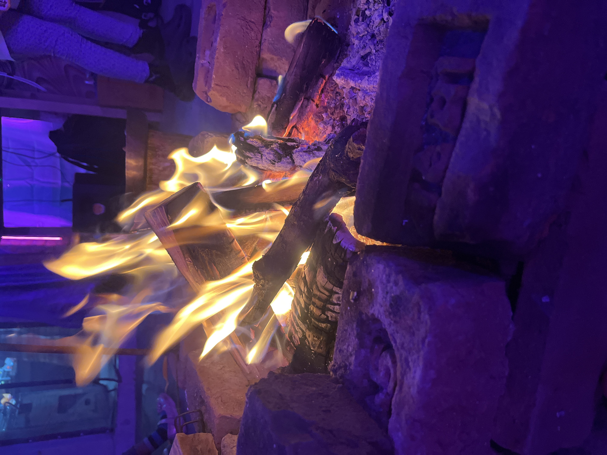 Bonfire night in Damadi blends Hindu ritual with costumed celebration