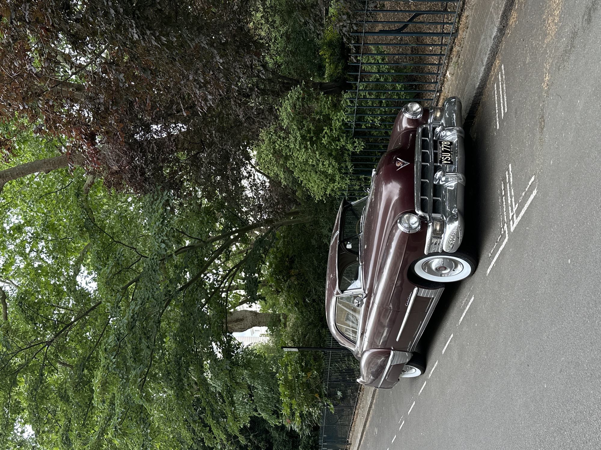 US Government Cadillac spotted parked on London street