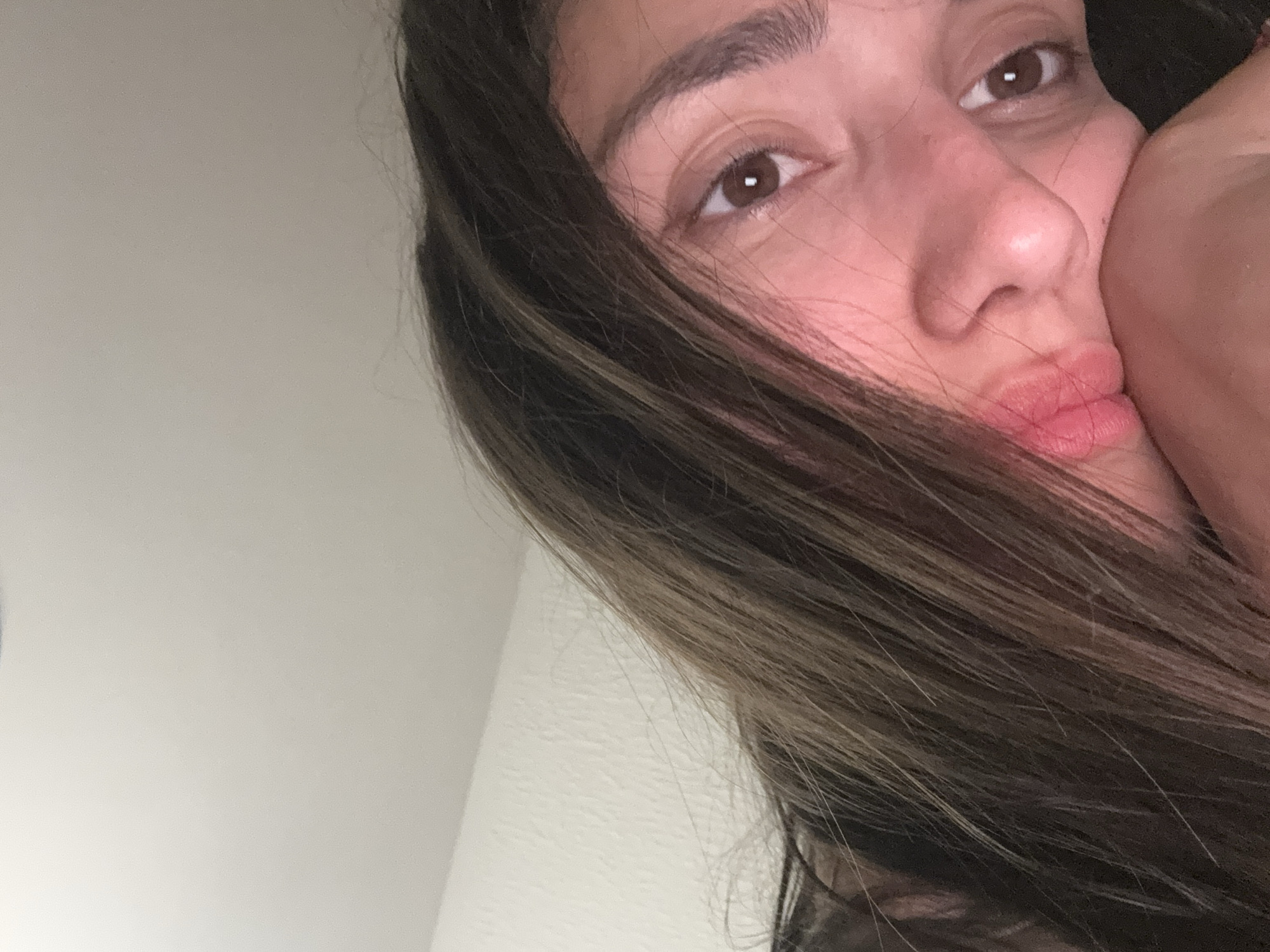 Woman takes selfie in Zankovići, Montenegro