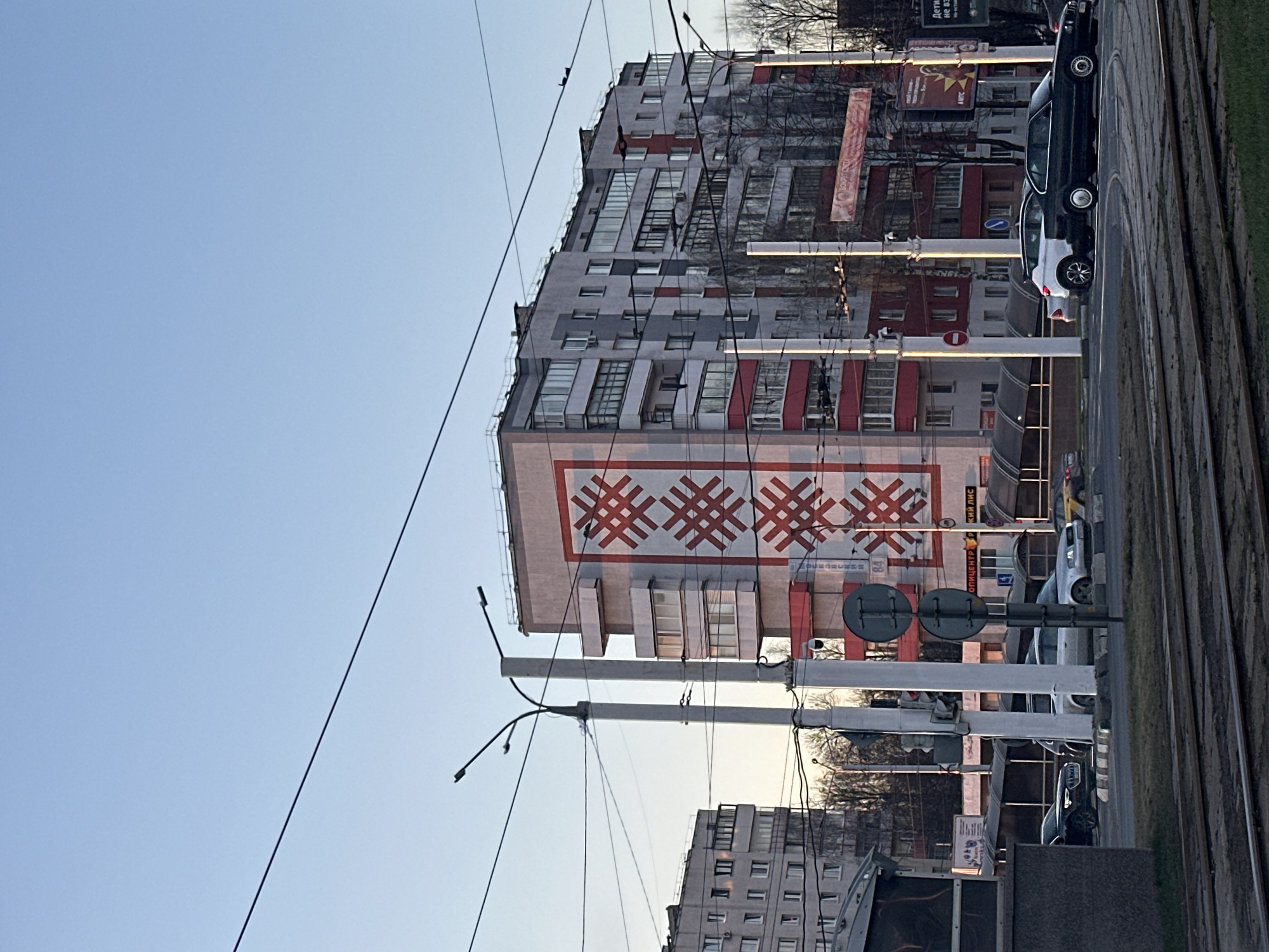 Urban street scenes documented across Vitsebsk, Belarus