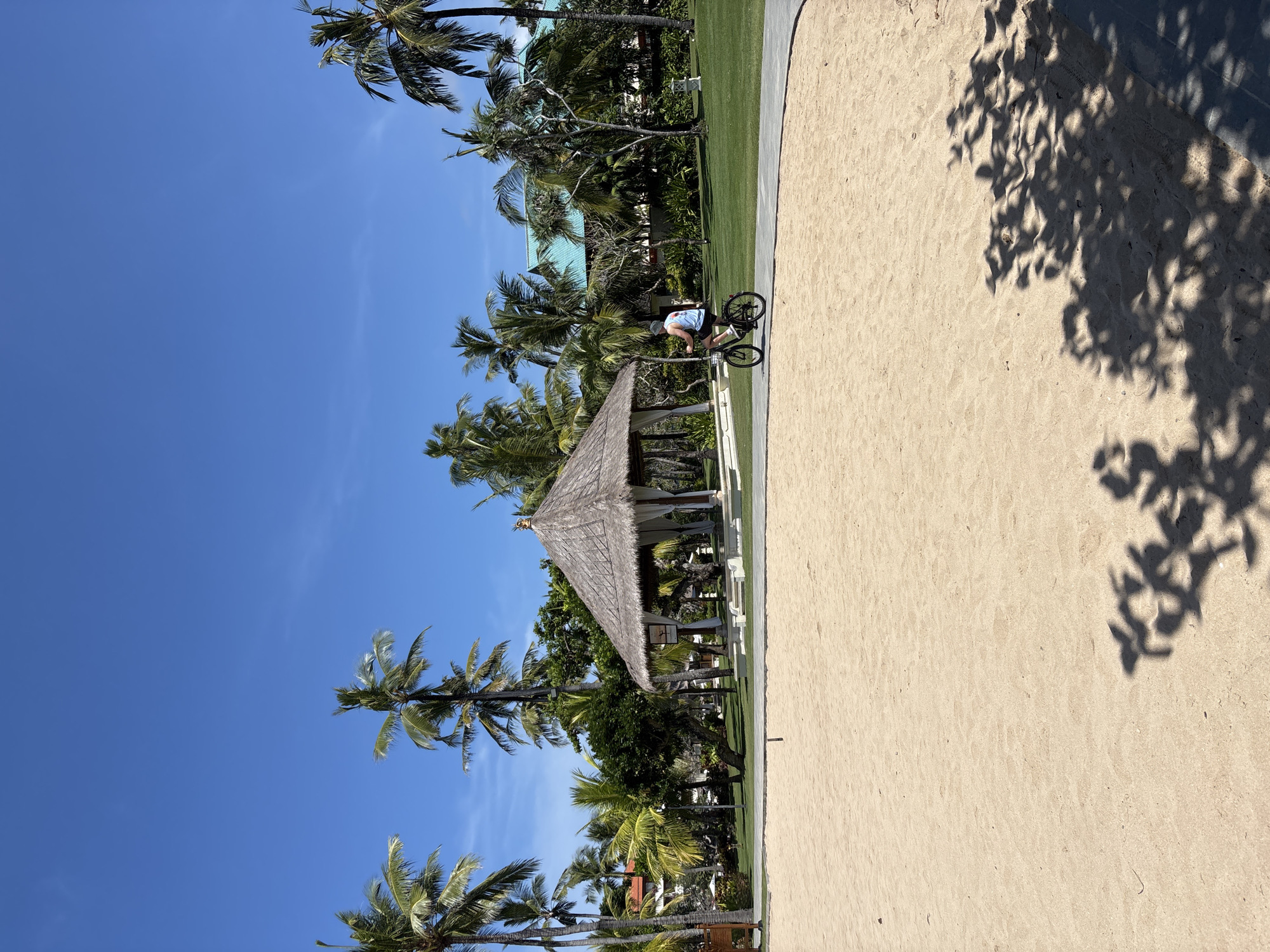 Routine resort life documented in Kuta Selatan, Indonesia