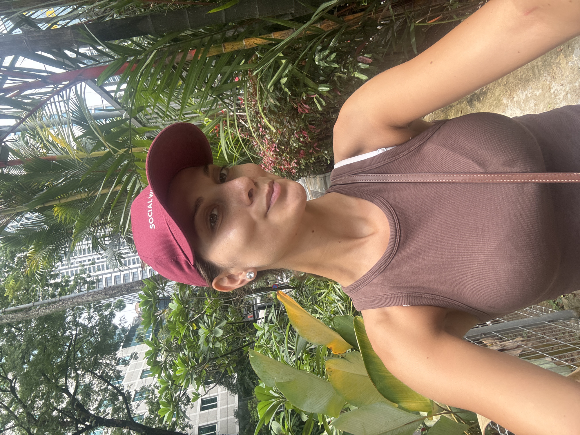 Early morning visitors observed in tropical KLCC Park, Kuala Lumpur