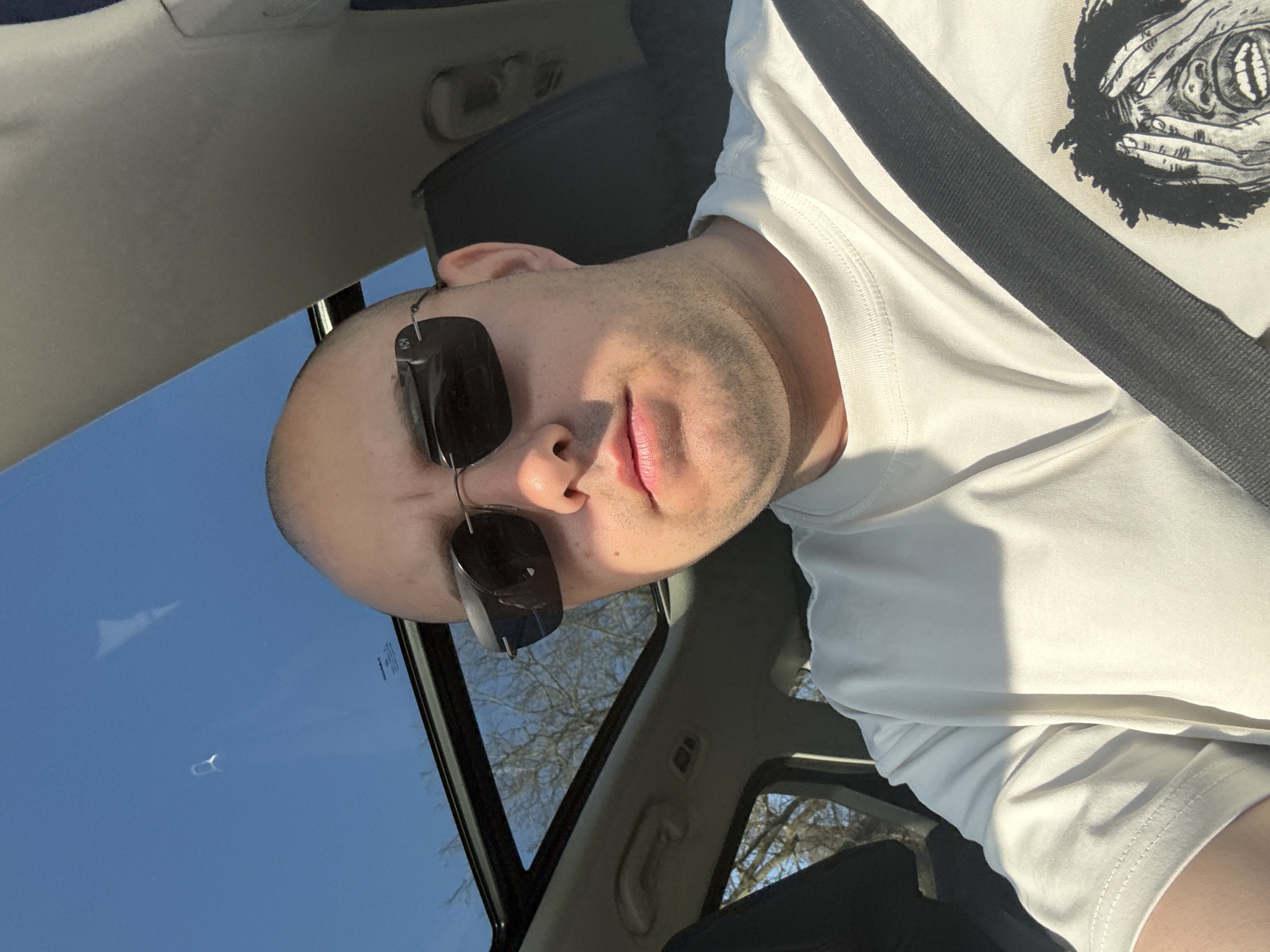Driver documented in Haval vehicle interior, Pleven Bulgaria