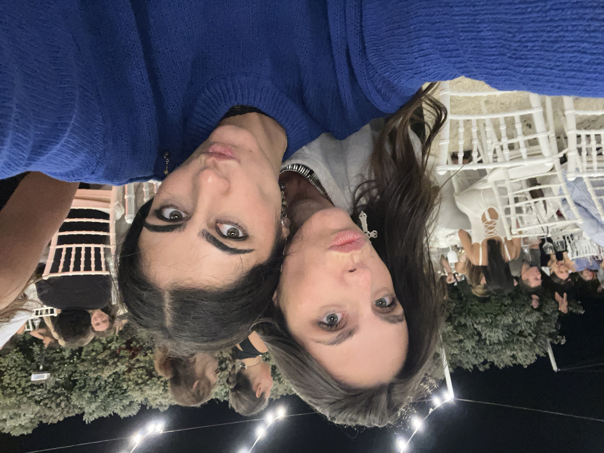 Selfies and candid shots at a Fasano wedding reception