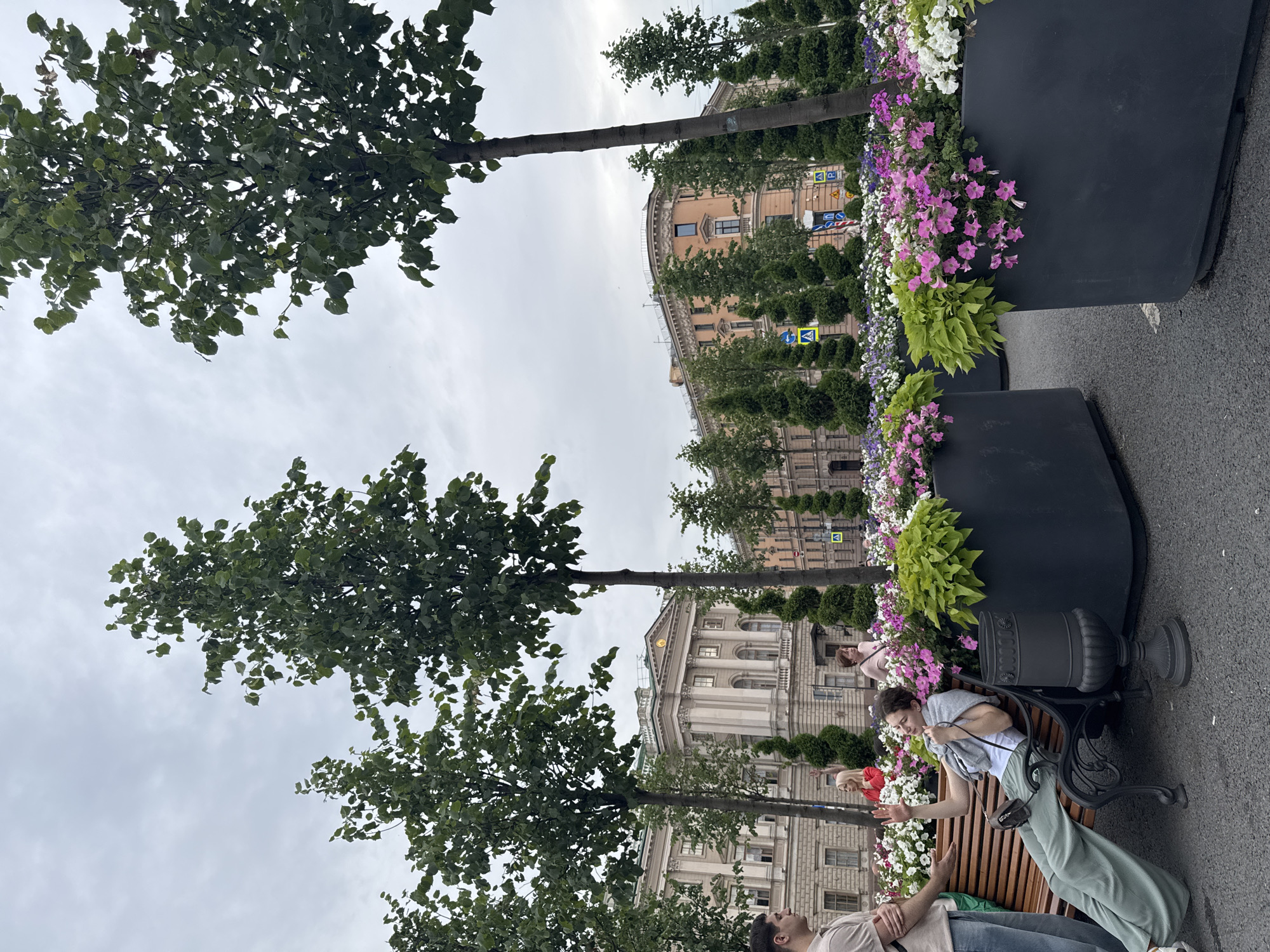 Summer afternoon at Saint Isaac's Square, Saint Petersburg