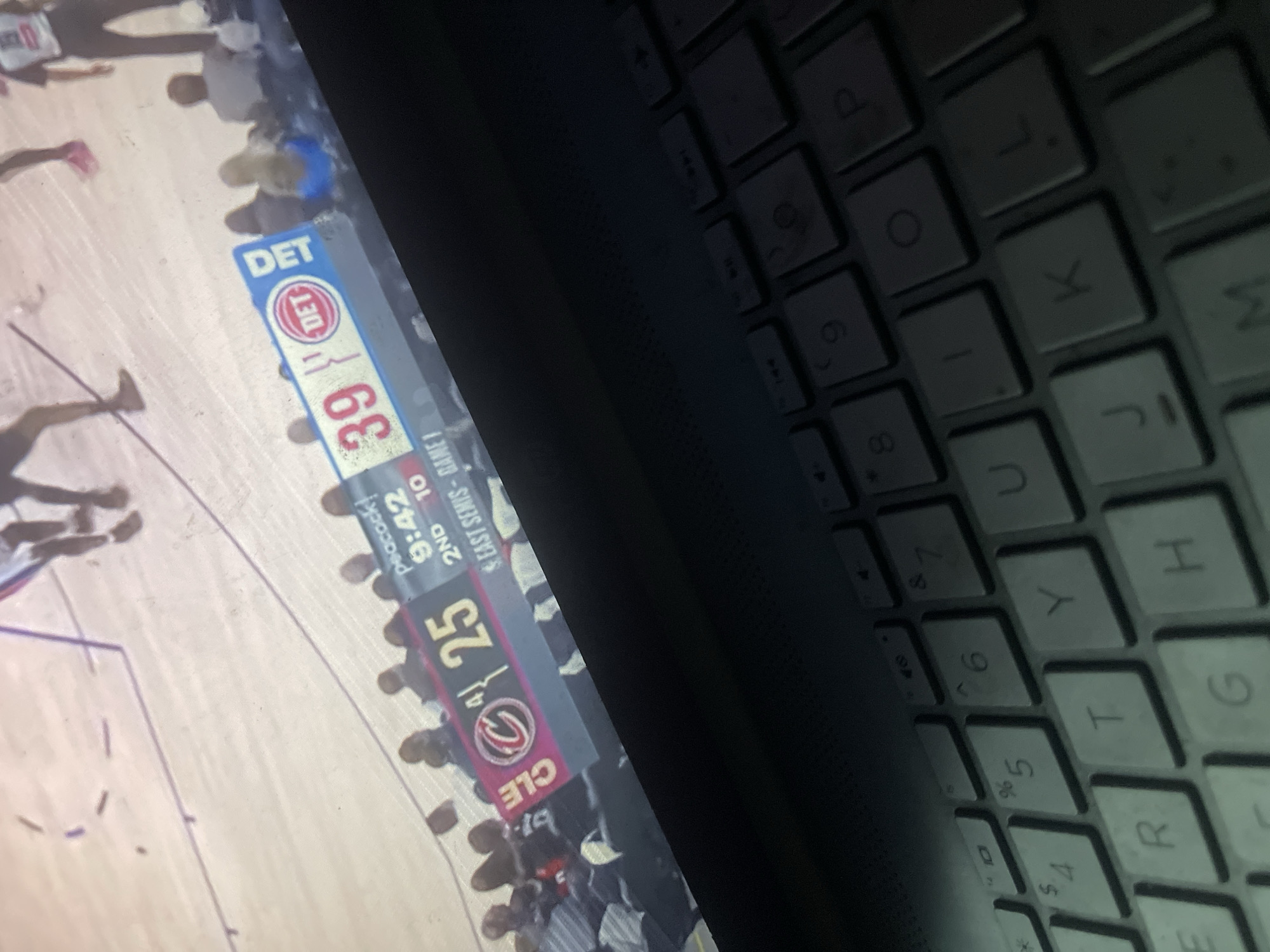 Basketball fan watches Pistons-Cavaliers game in Dar es Salaam