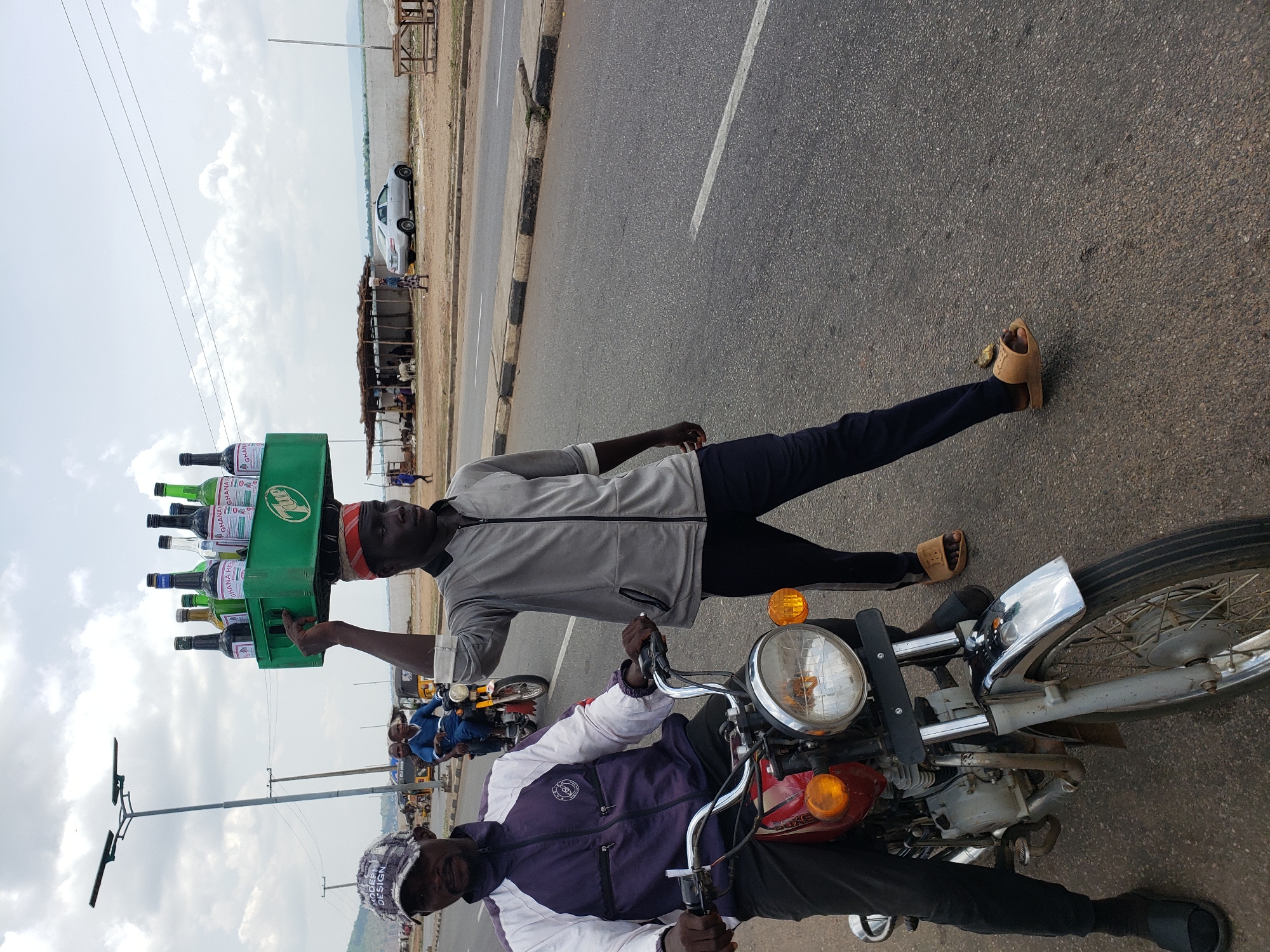 Street life documented in Lokoja, Nigeria during morning hours