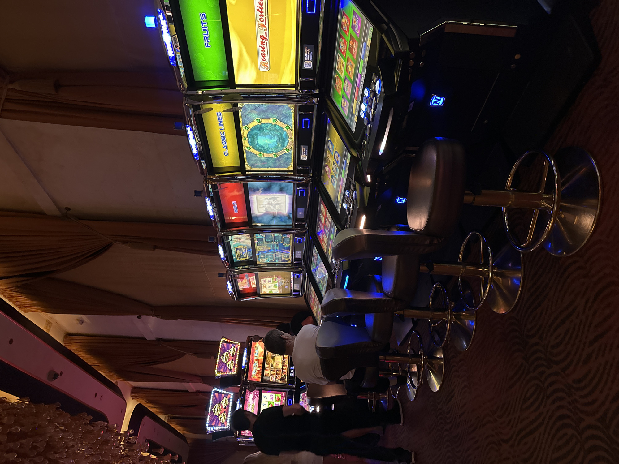Casino floor activity in Estosadok, Russia