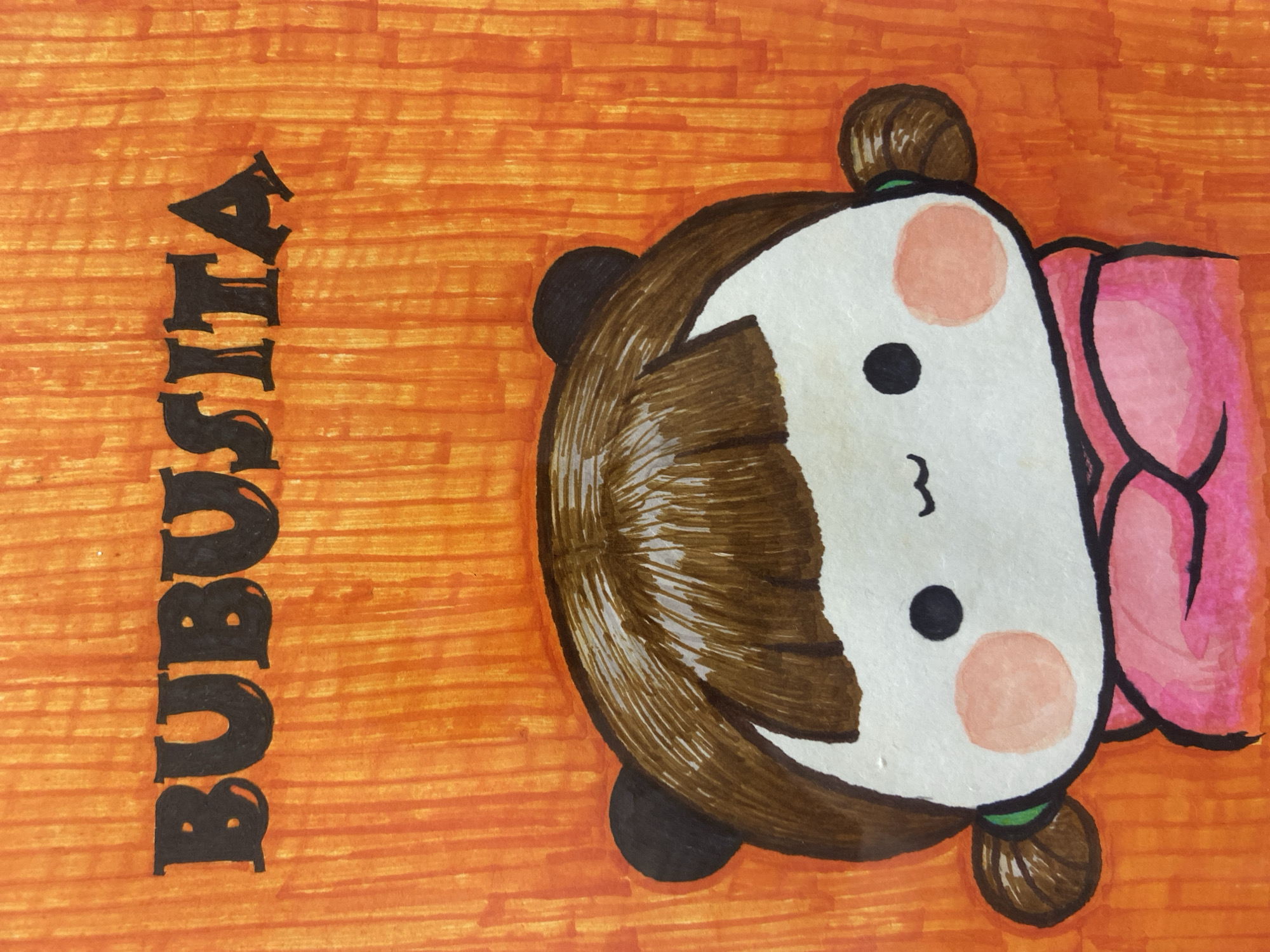 Cartoon character art on paper and a printed plush blanket