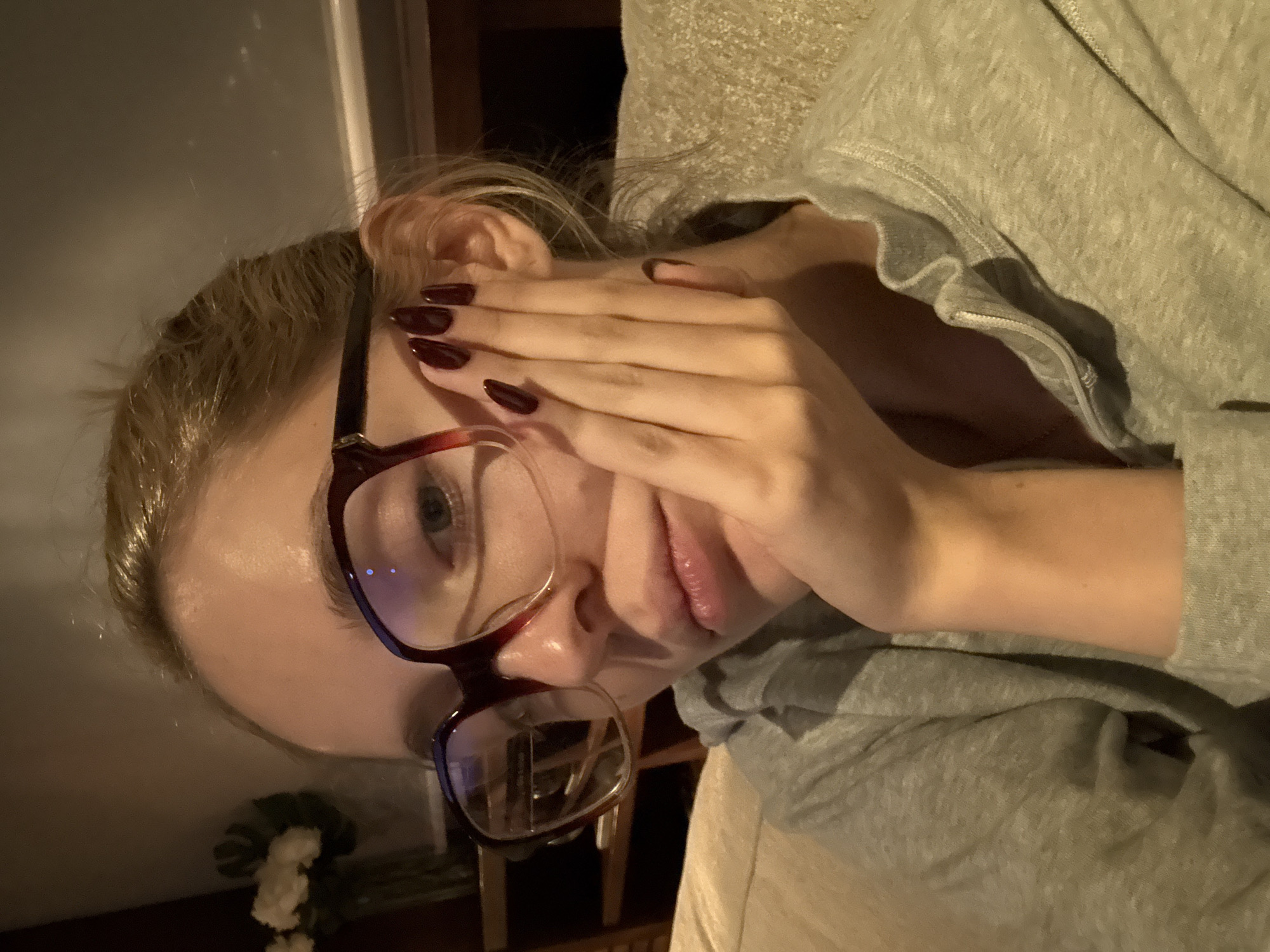 Late-night Disney+ viewing with fruit snacks in Mexico City