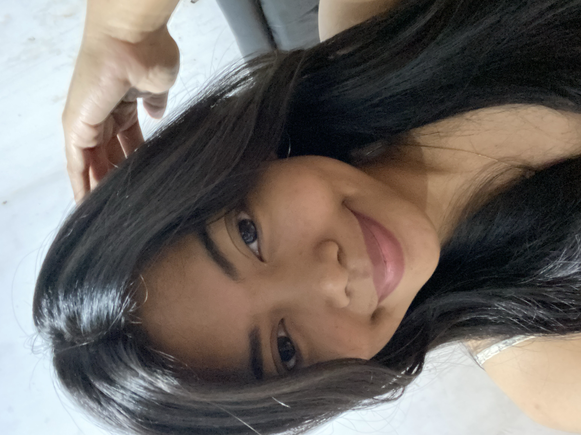 Close-up selfie series in Madiun, playing with angles