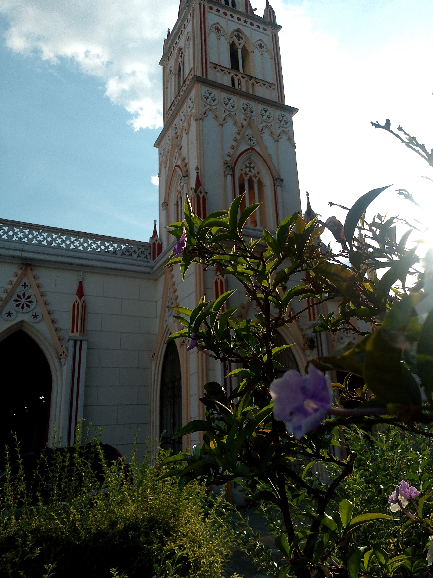 Las Lajas Sanctuary documented amid lush Colombian vegetation