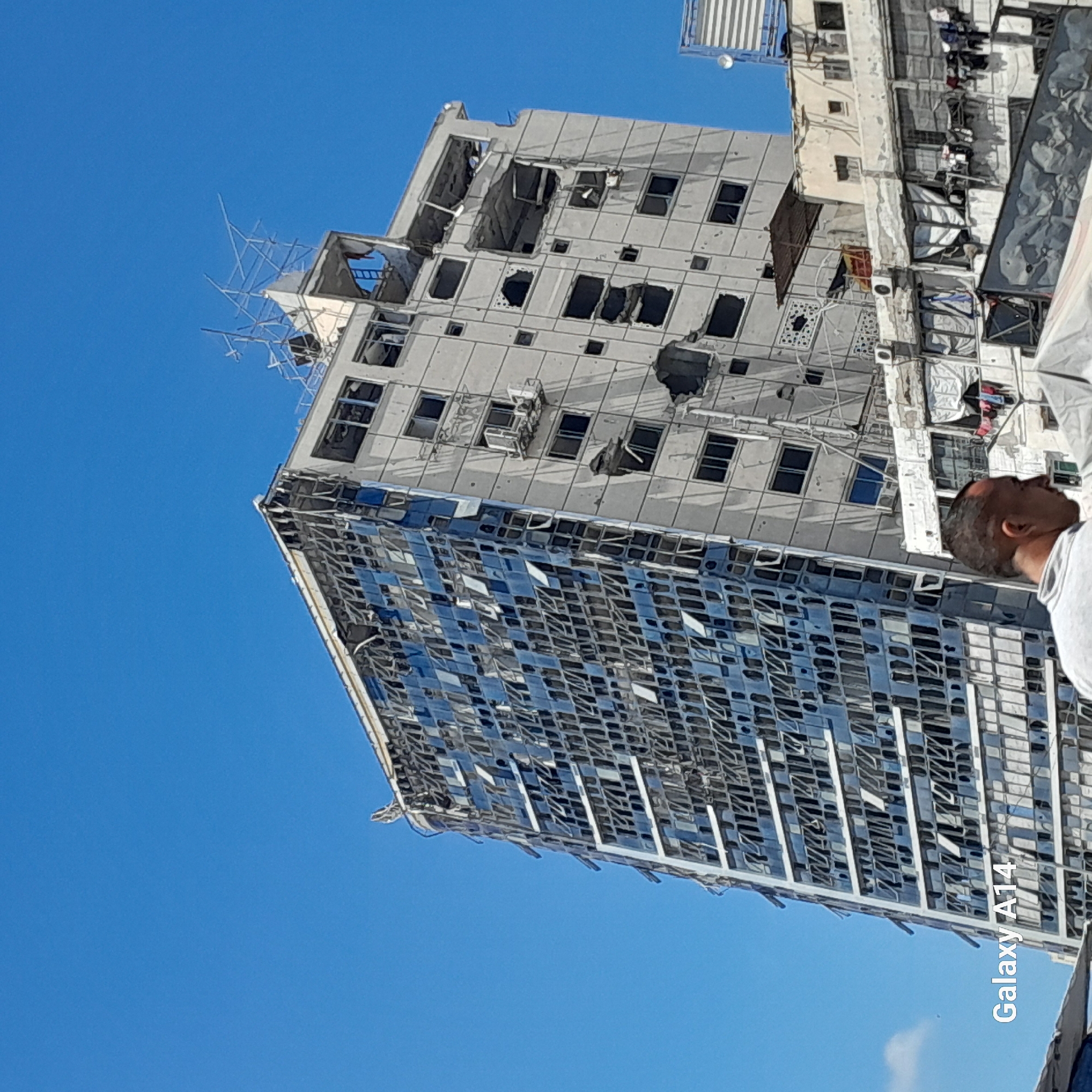Witnesses document extensive building damage across Gaza City