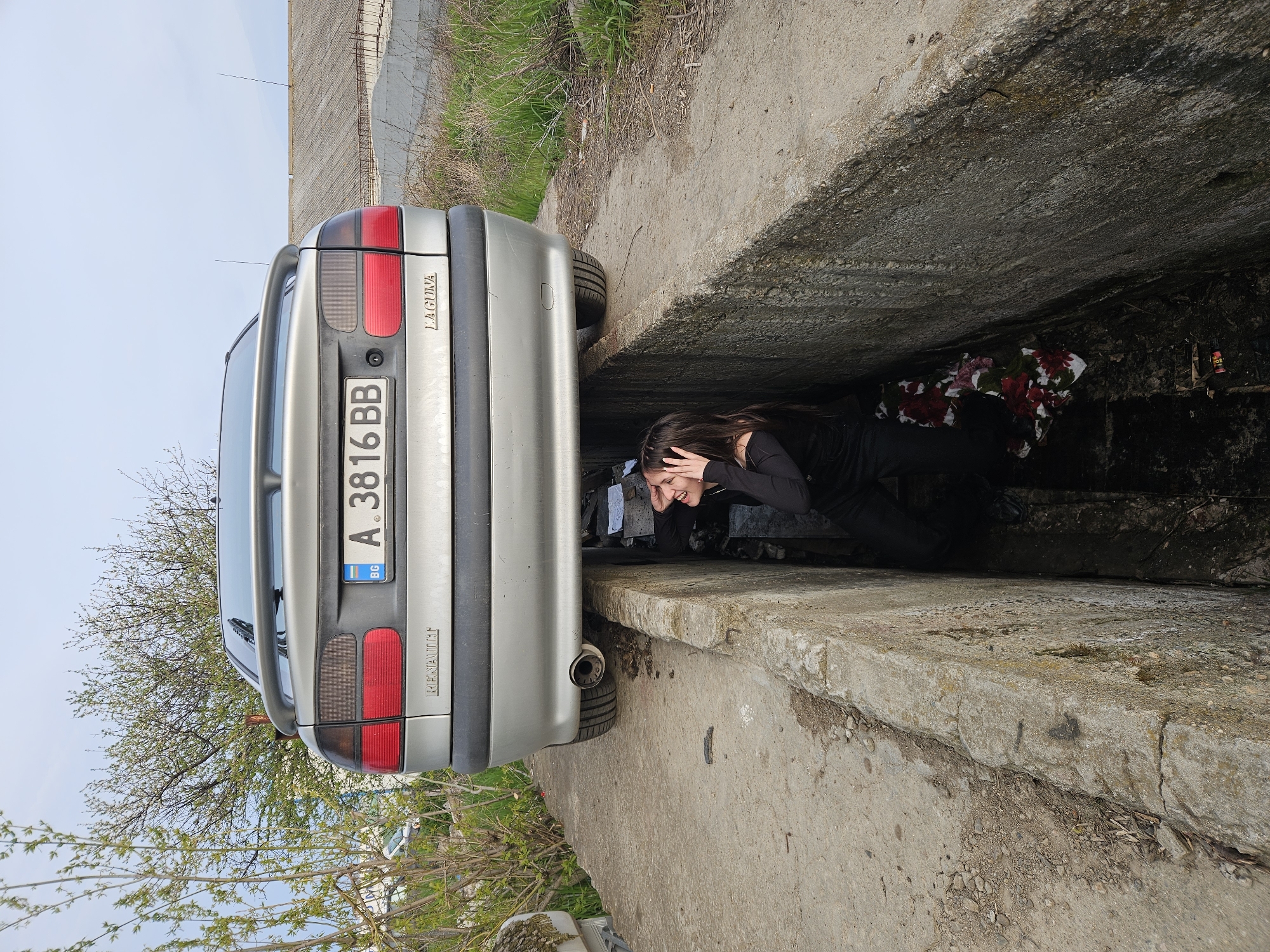 Bulgarian-plated Renault Laguna spotted parked in Chernomorets
