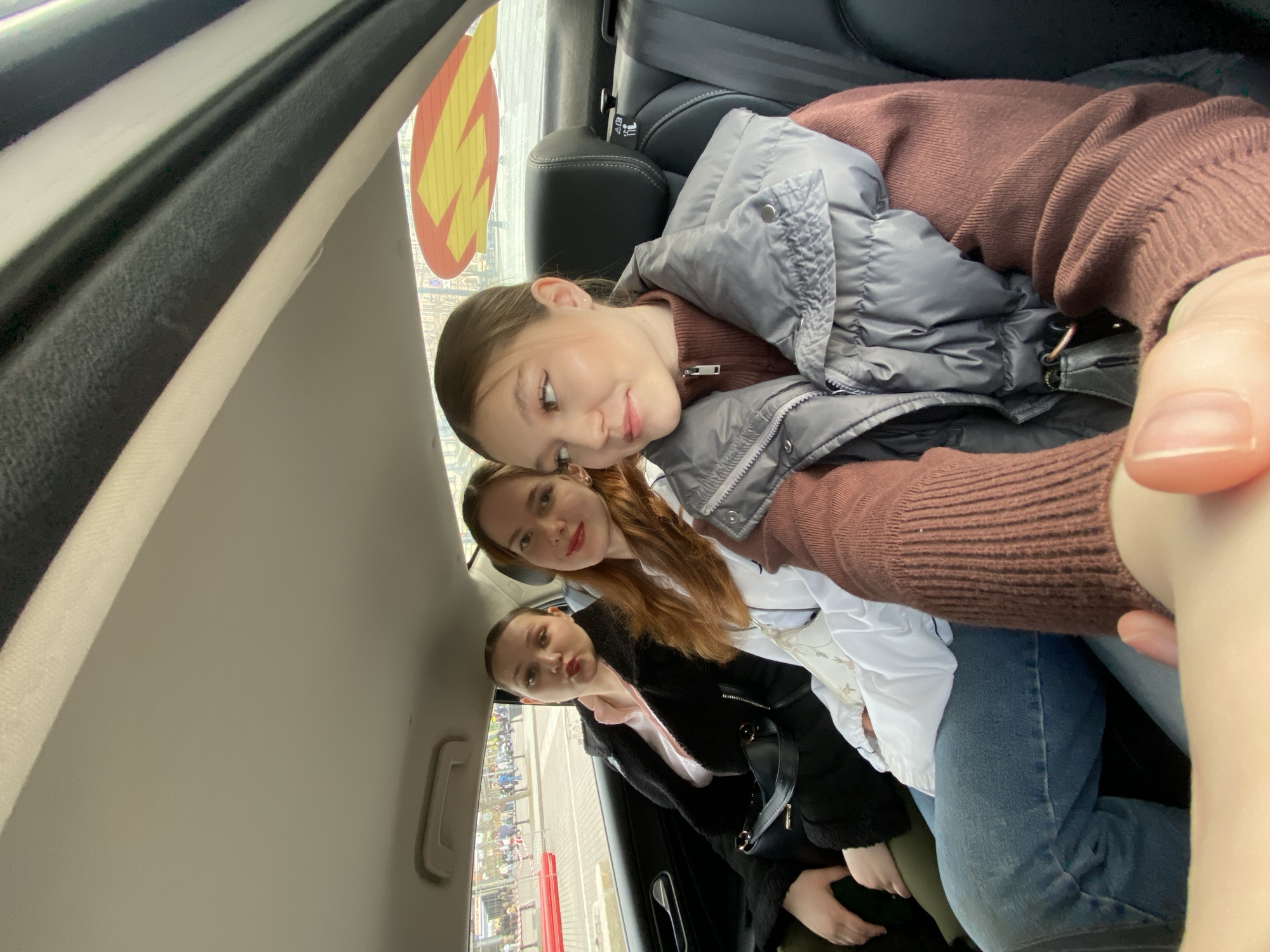 Young women document casual moments around Saint Petersburg