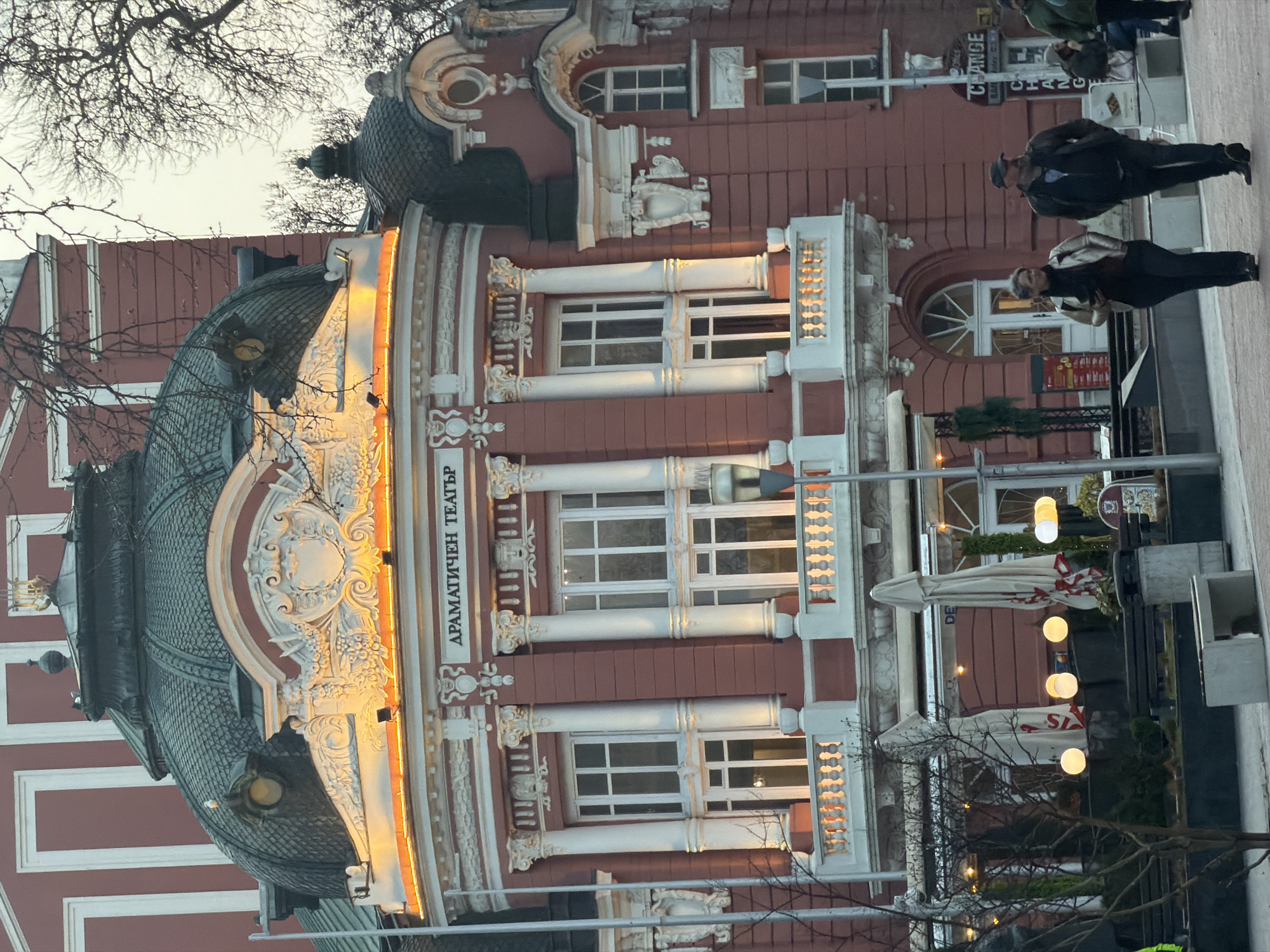 Witness documents historic theatre, modern Starbucks facades in Varna