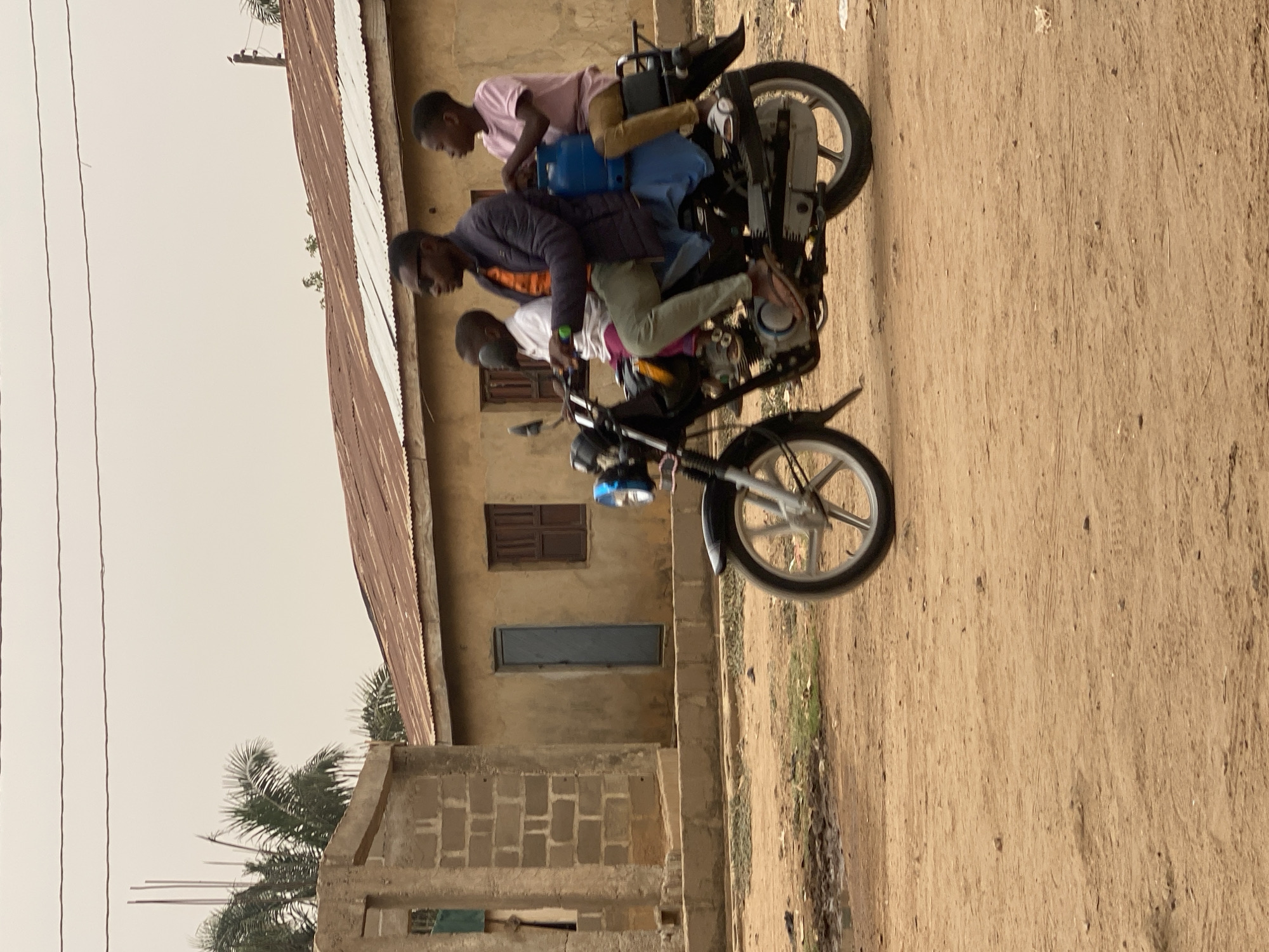Morning street life documented in Sabon Tasha, Nigeria