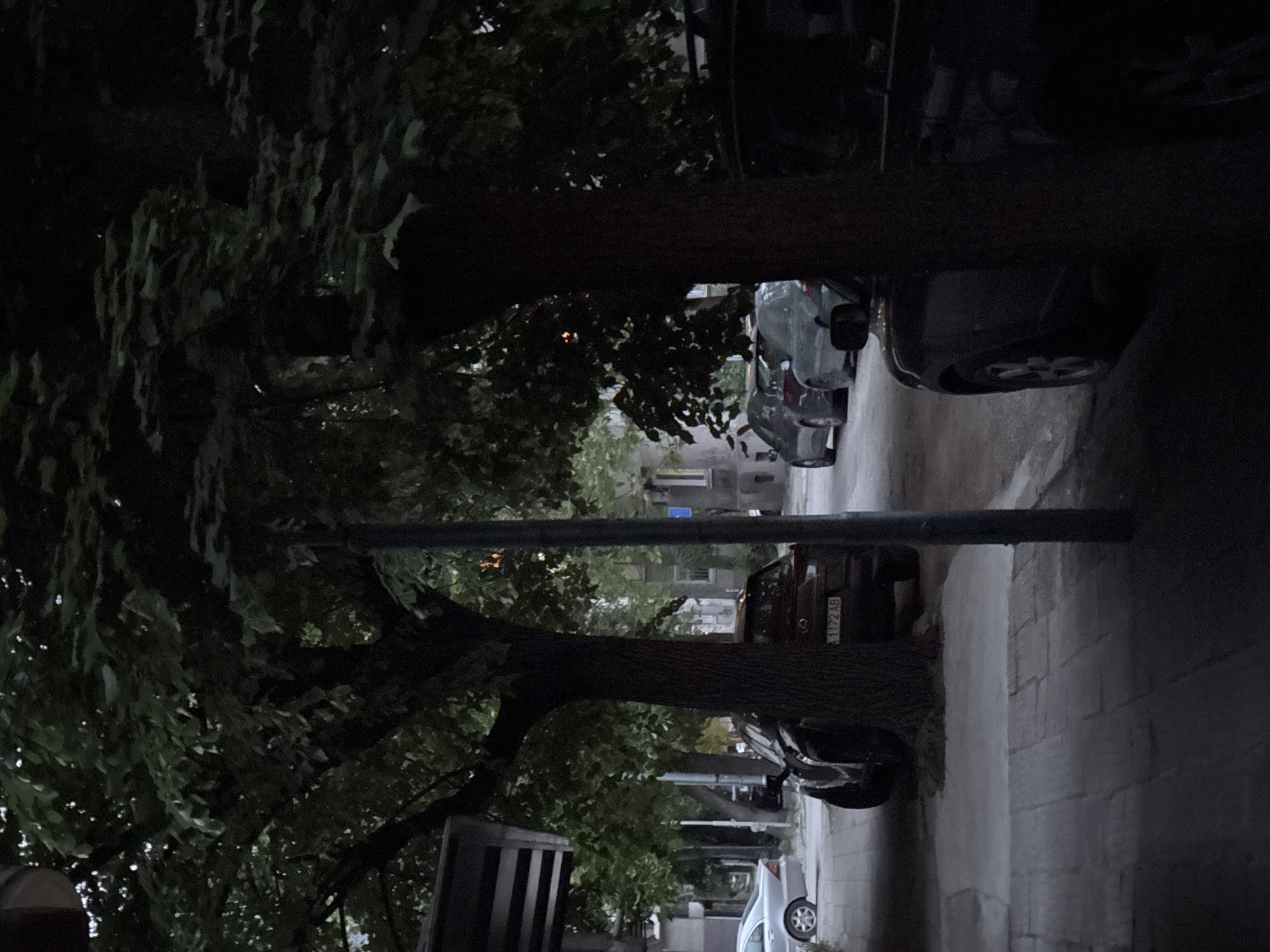 Quiet street scene captured in Plovdiv, Bulgaria