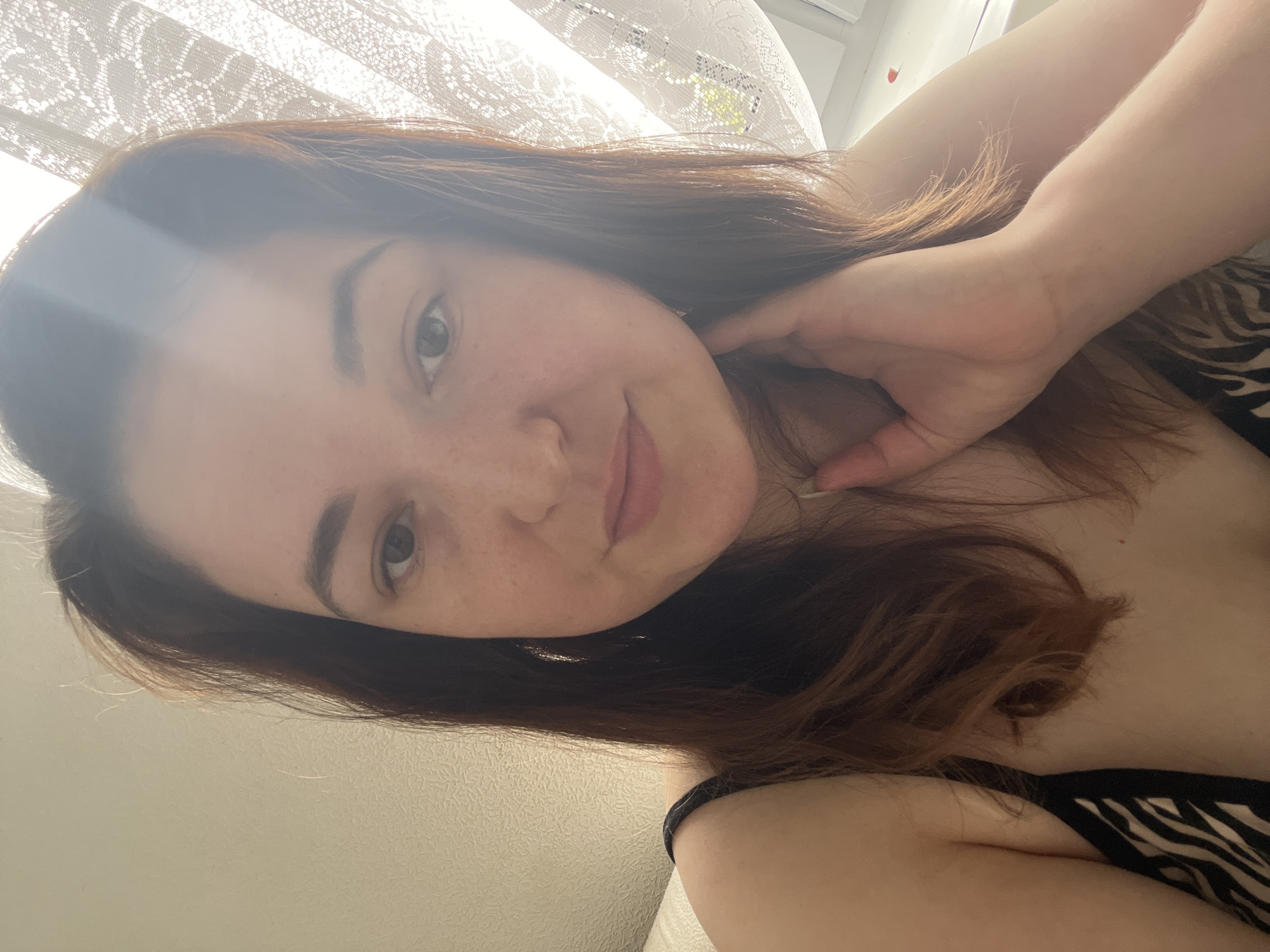 Lazy summer morning at home in Chelyabinsk