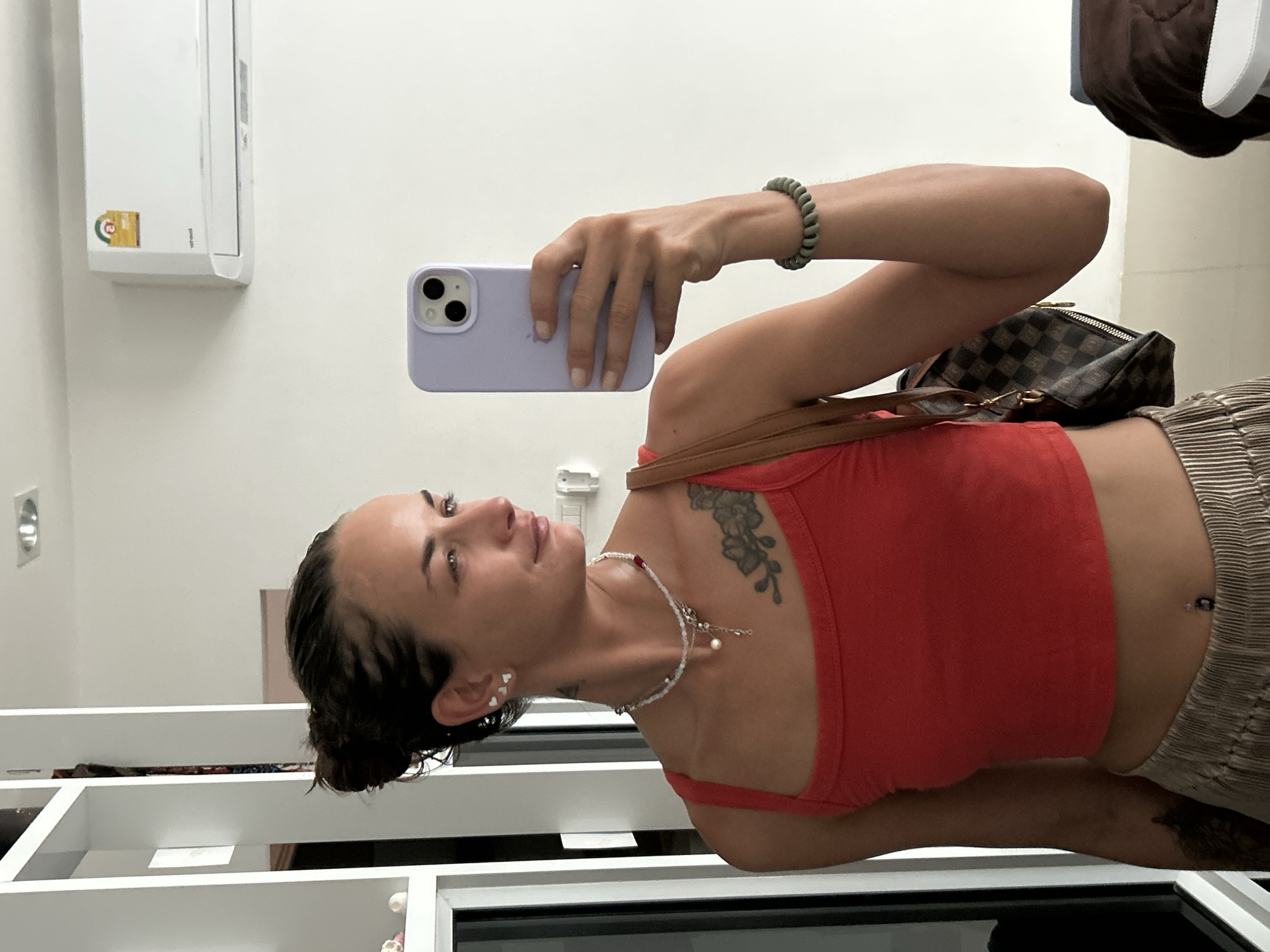 Mirror selfie moment in Kathu, Thailand