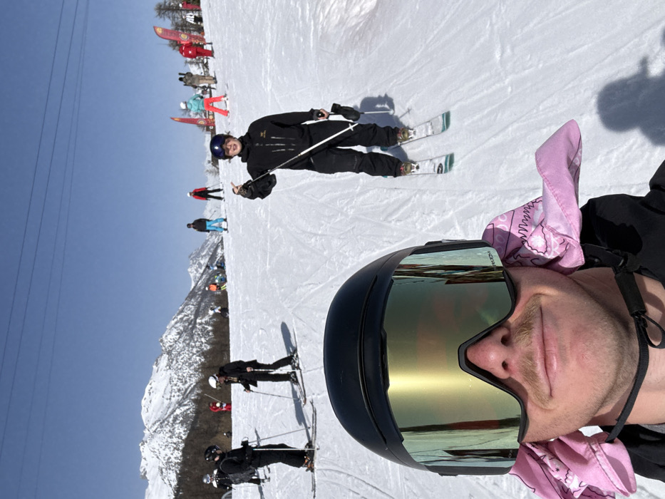 Skiing activities observed at Saint-Chaffrey resort under sunny conditions