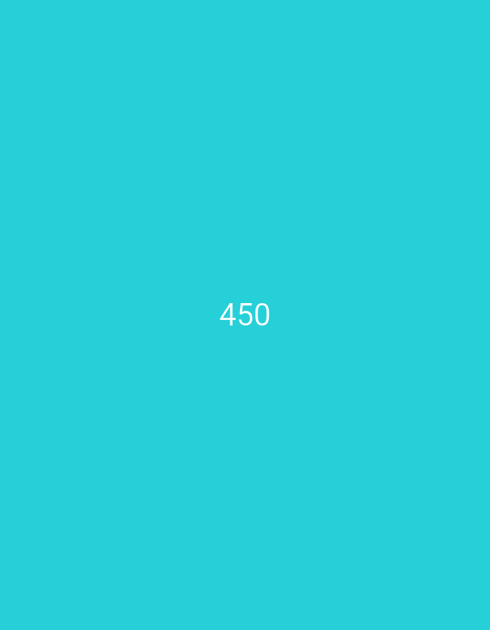 Numbered sequence of plain color-coded digital images, 426–460